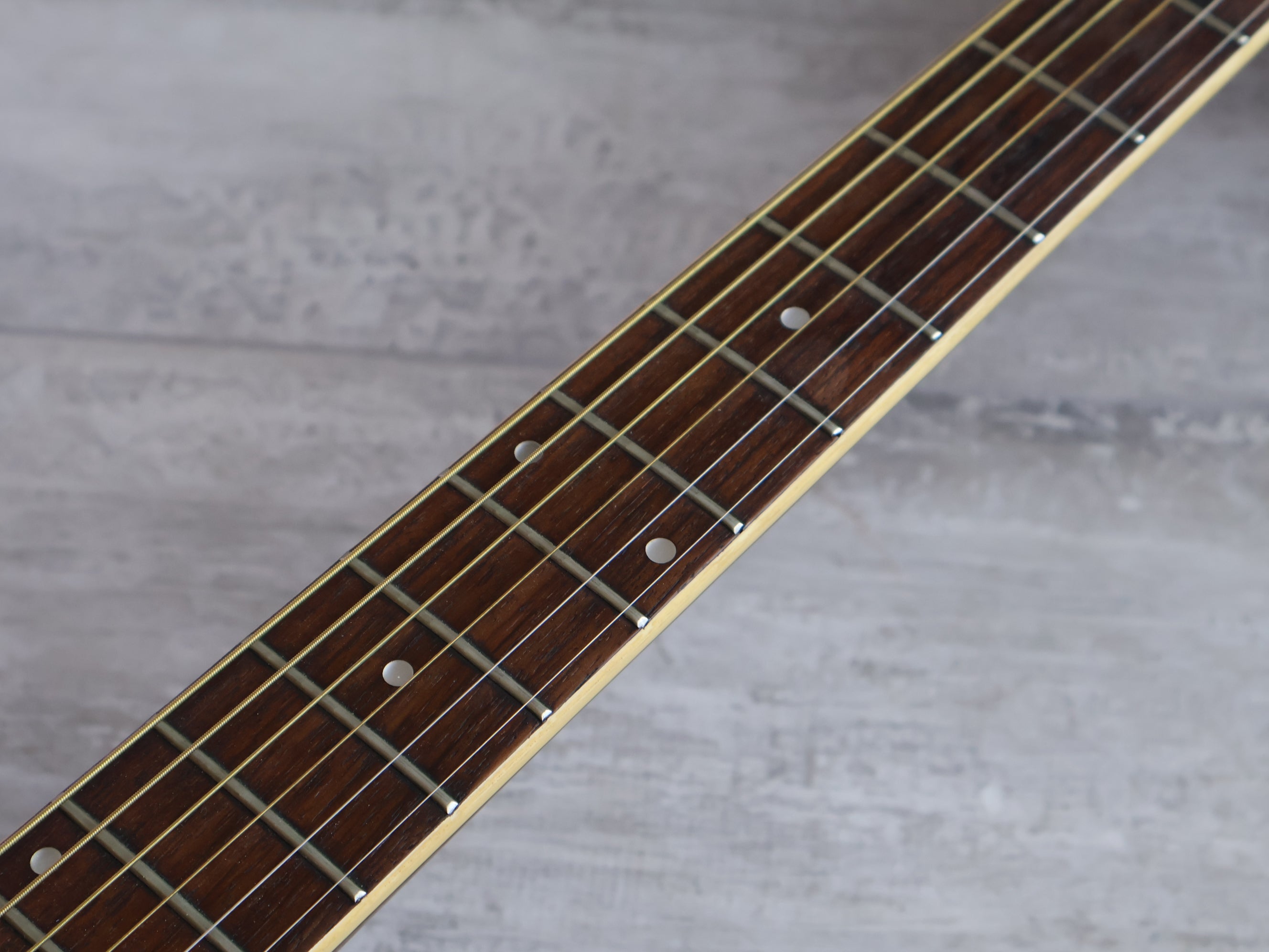 1980's Morris F-20 Japanese Vintage Acoustic Guitar (Natural