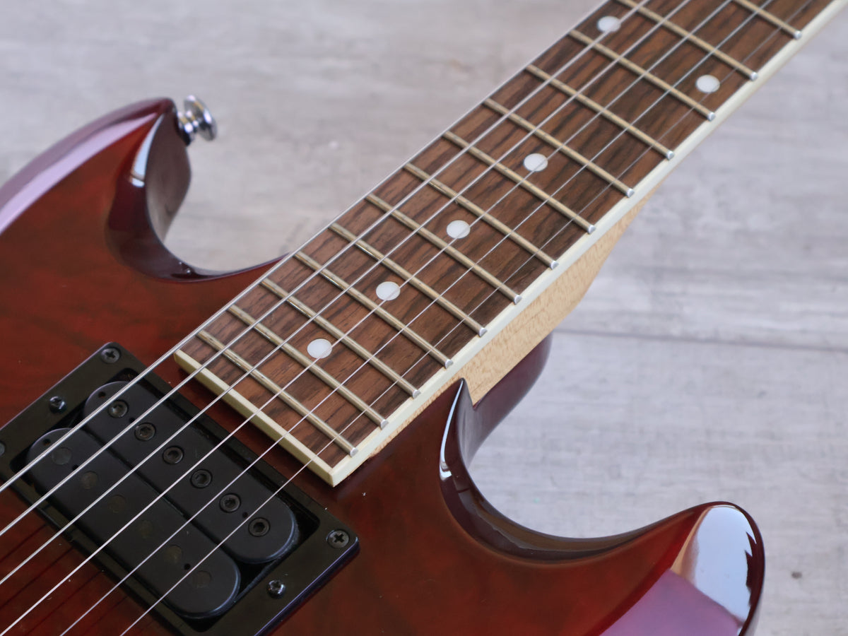 1999 Ibanez Korea AX220QM AX Series Double Cutaway