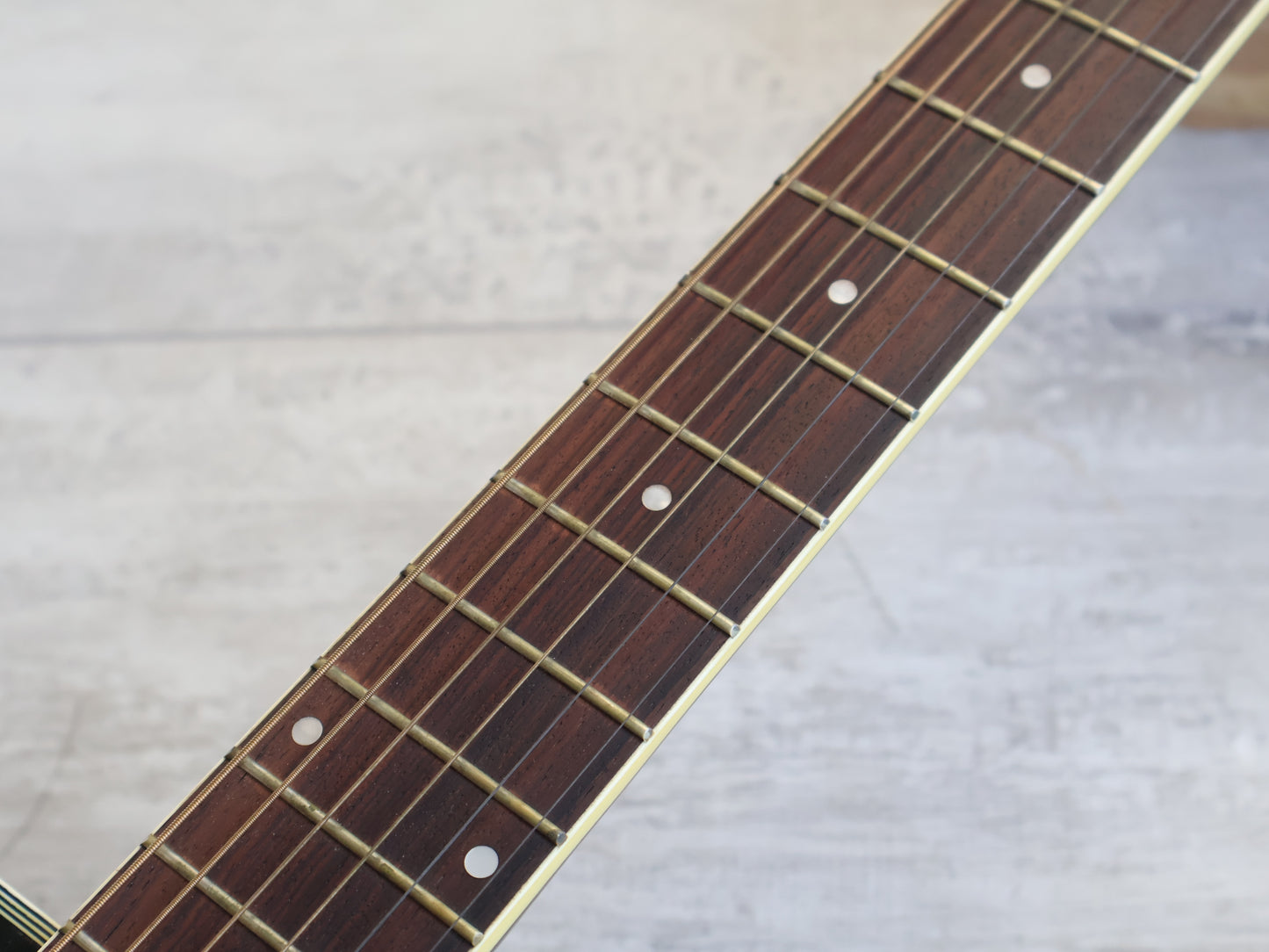 1990's Aria ADW-250BS Dreadnought Acoustic (Sunburst)