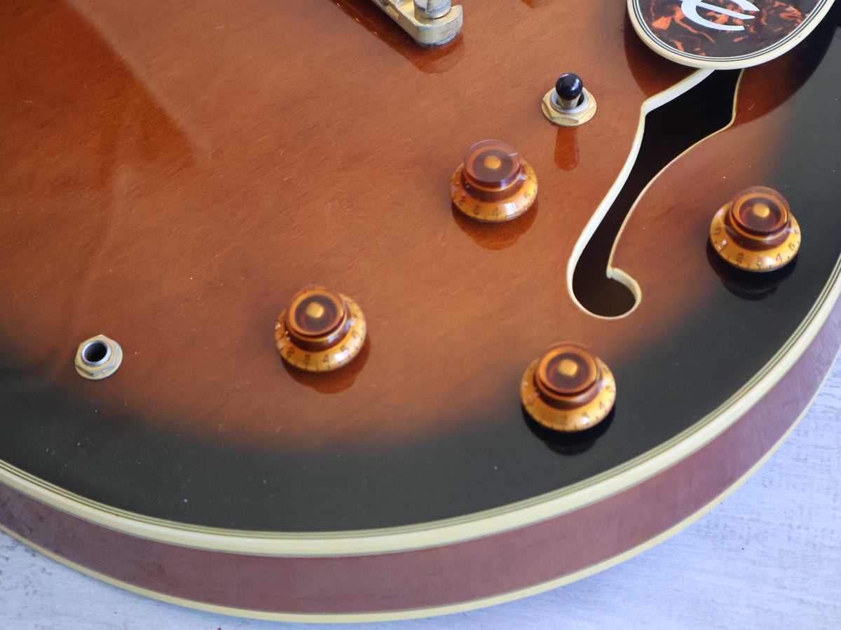 1993 Epiphone Korea Sheraton II Semi Hollowbody (Antique Sunburst)