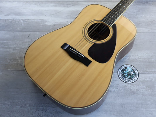 1980 Yamaha L-6 Japanese Vintage Acoustic Dreadnought Guitar (Natural)