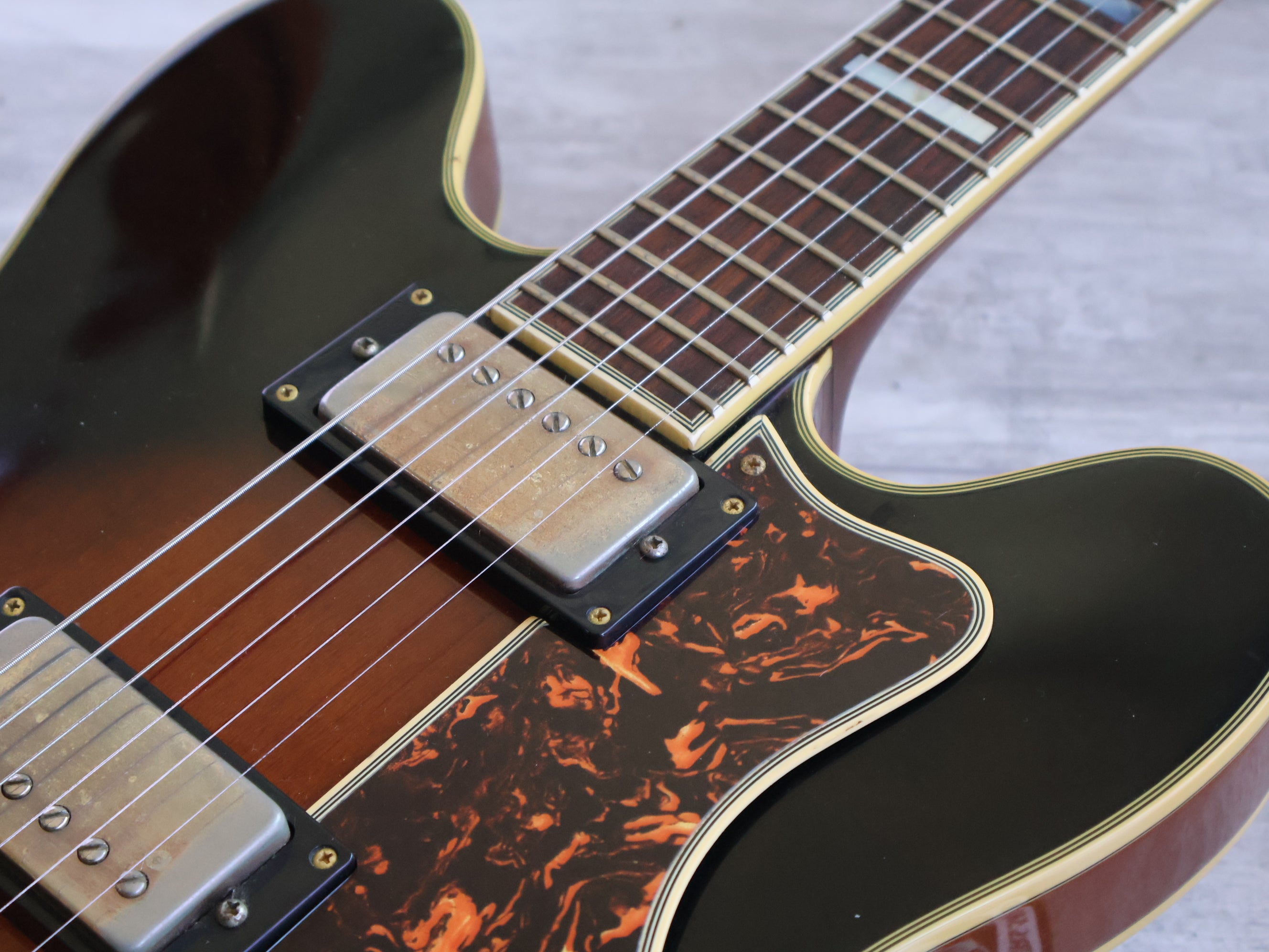 1993 Epiphone Korea Sheraton II Semi Hollowbody (Antique Sunburst