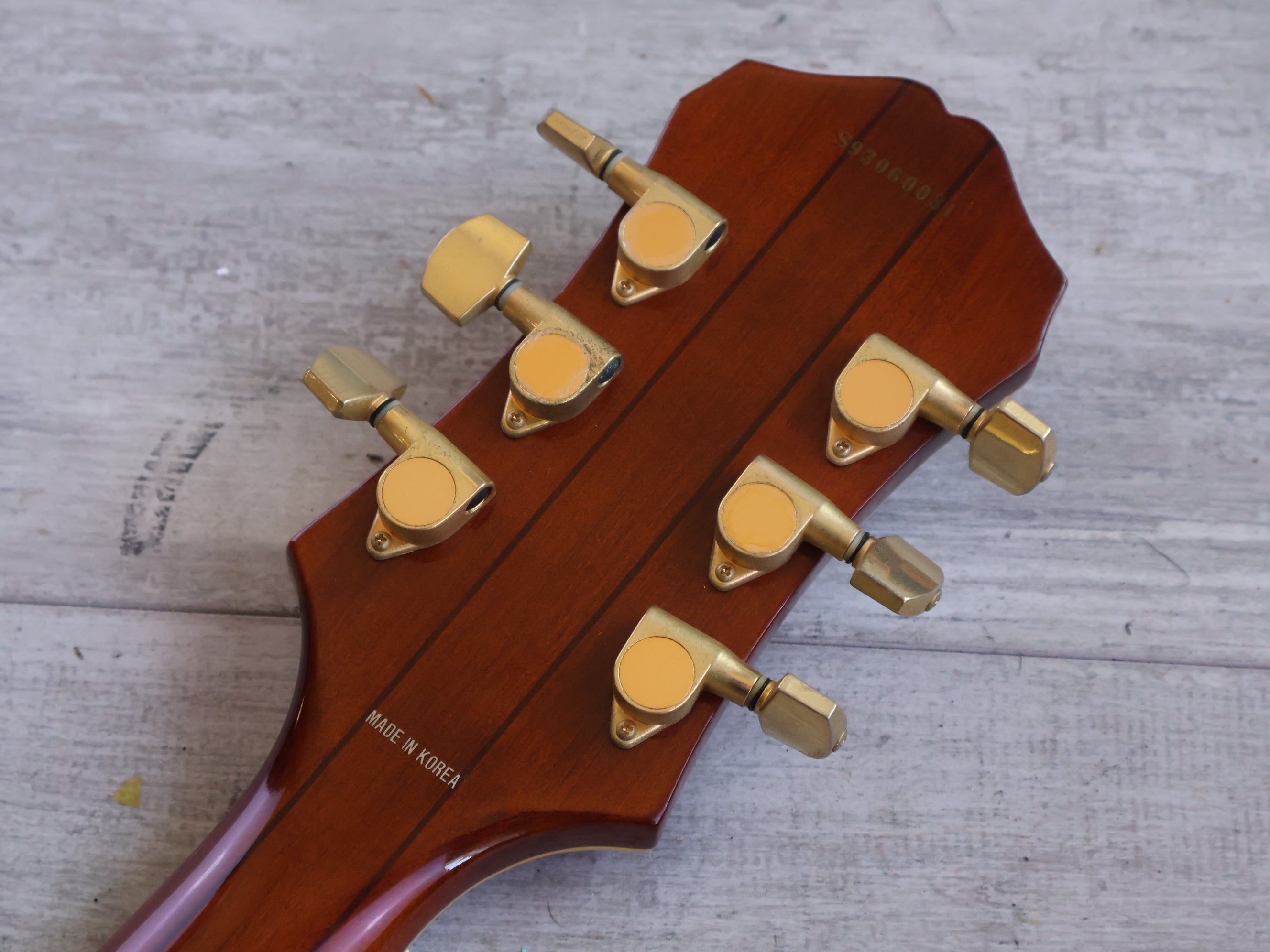 1993 Epiphone Korea Sheraton II Semi Hollowbody (Antique Sunburst
