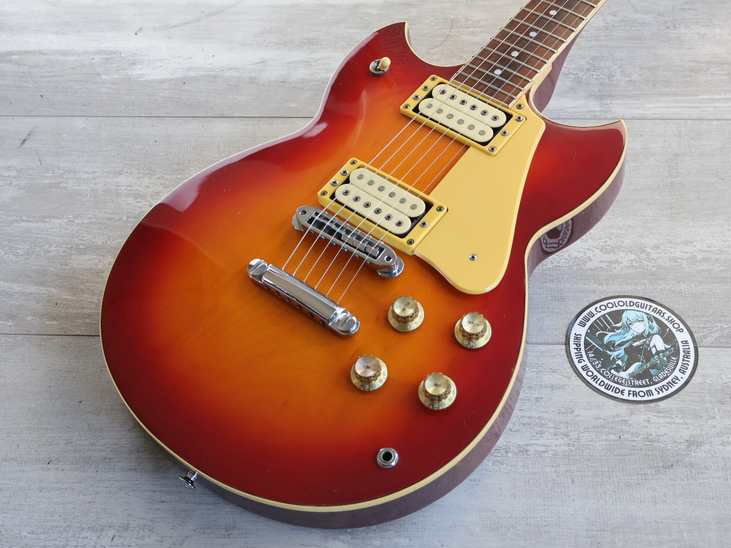 1982 Yamaha Japan SG-800S Double Cutaway (Cherry Sunburst)