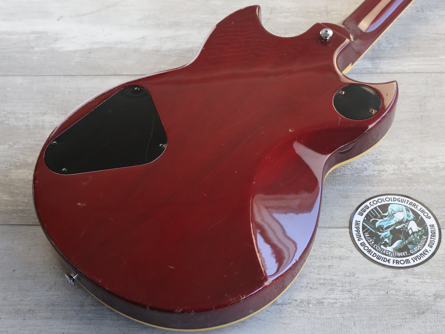 1982 Yamaha Japan SG-800S Double Cutaway (Cherry Sunburst)