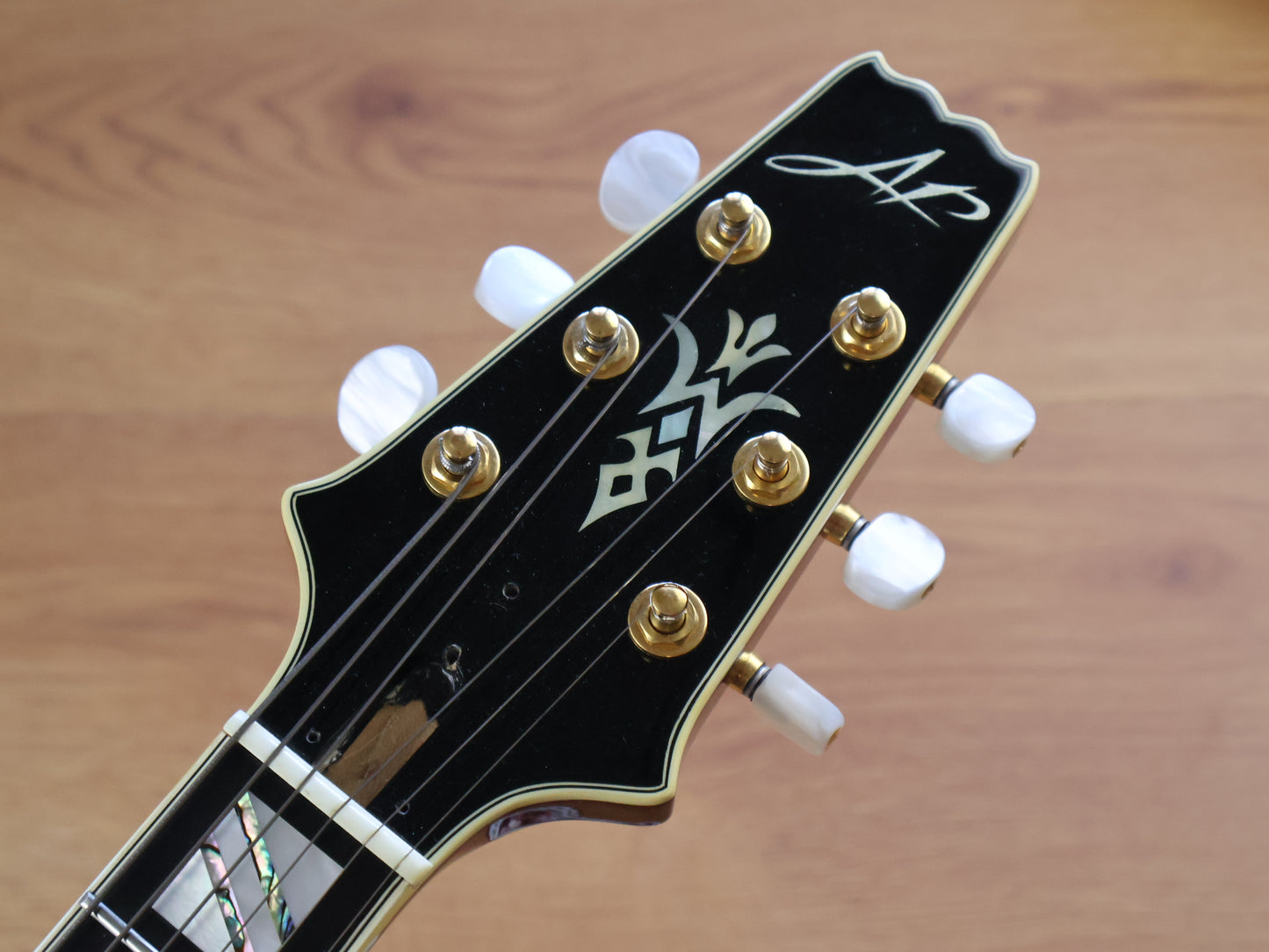 1992 Aria Pro II Custom Shop FA-01S Hollowbody Jazzbox (Heritage Sunburst)