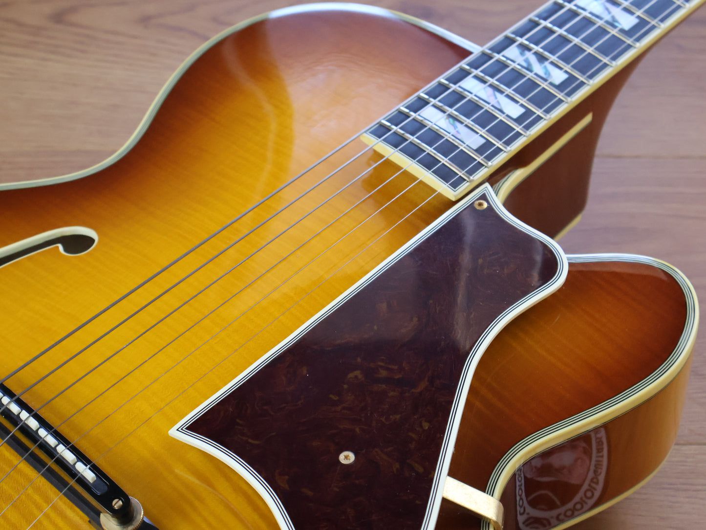 1992 Aria Pro II Custom Shop FA-01S Hollowbody Jazzbox (Heritage Sunburst)