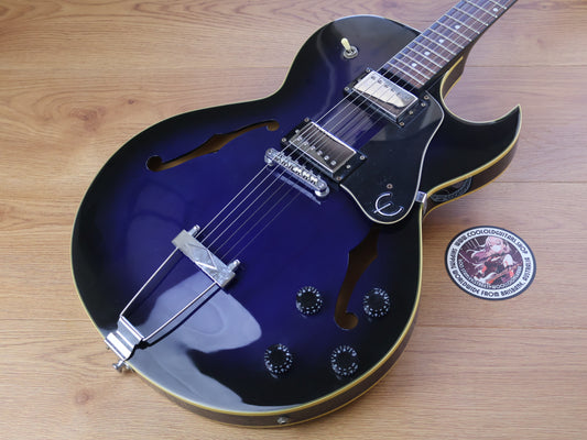 2006 Epiphone Korea ES-135BB Limited Edition Custom Shop Semi Hollowbody (Trans Blueburst)