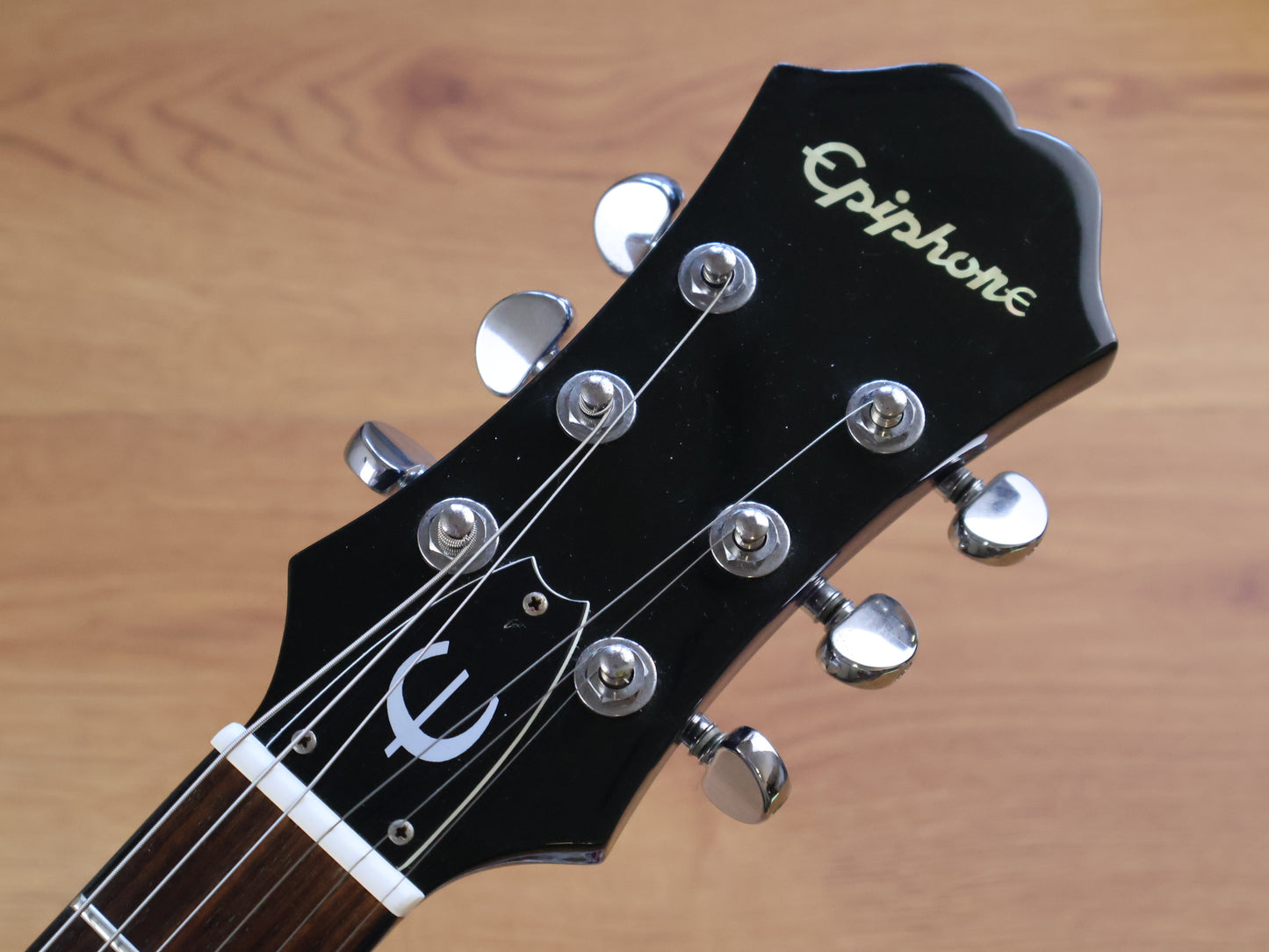 2006 Epiphone Korea ES-135BB Limited Edition Custom Shop Semi Hollowbody (Trans Blueburst)