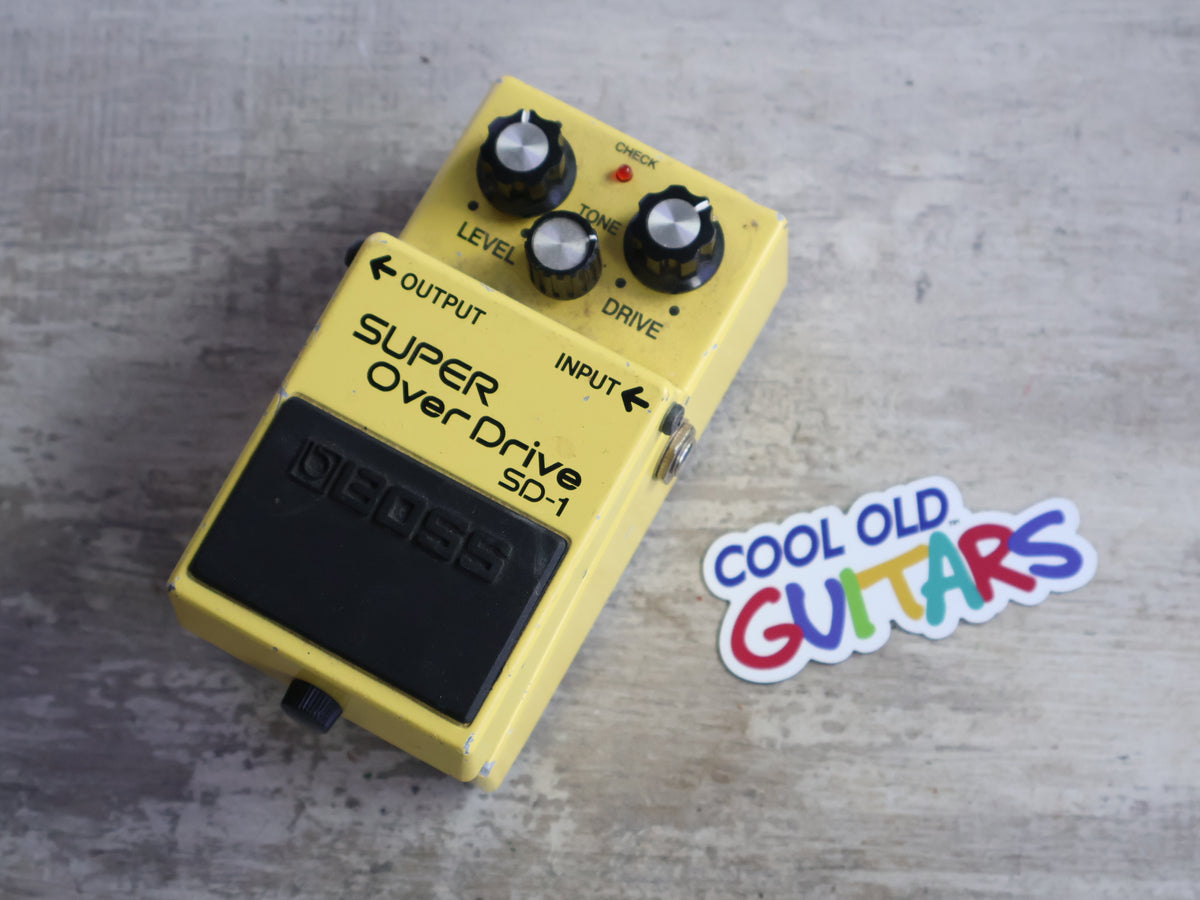 Boss SD-1 Overdrive Effects Pedal