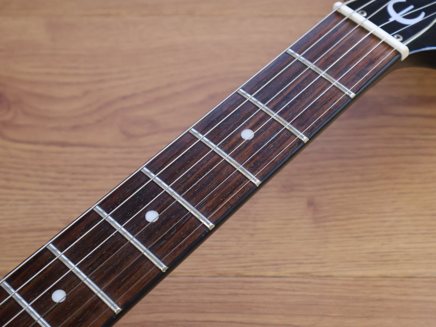 2006 Epiphone Korea ES-135BB Limited Edition Custom Shop Semi Hollowbody (Trans Blueburst)