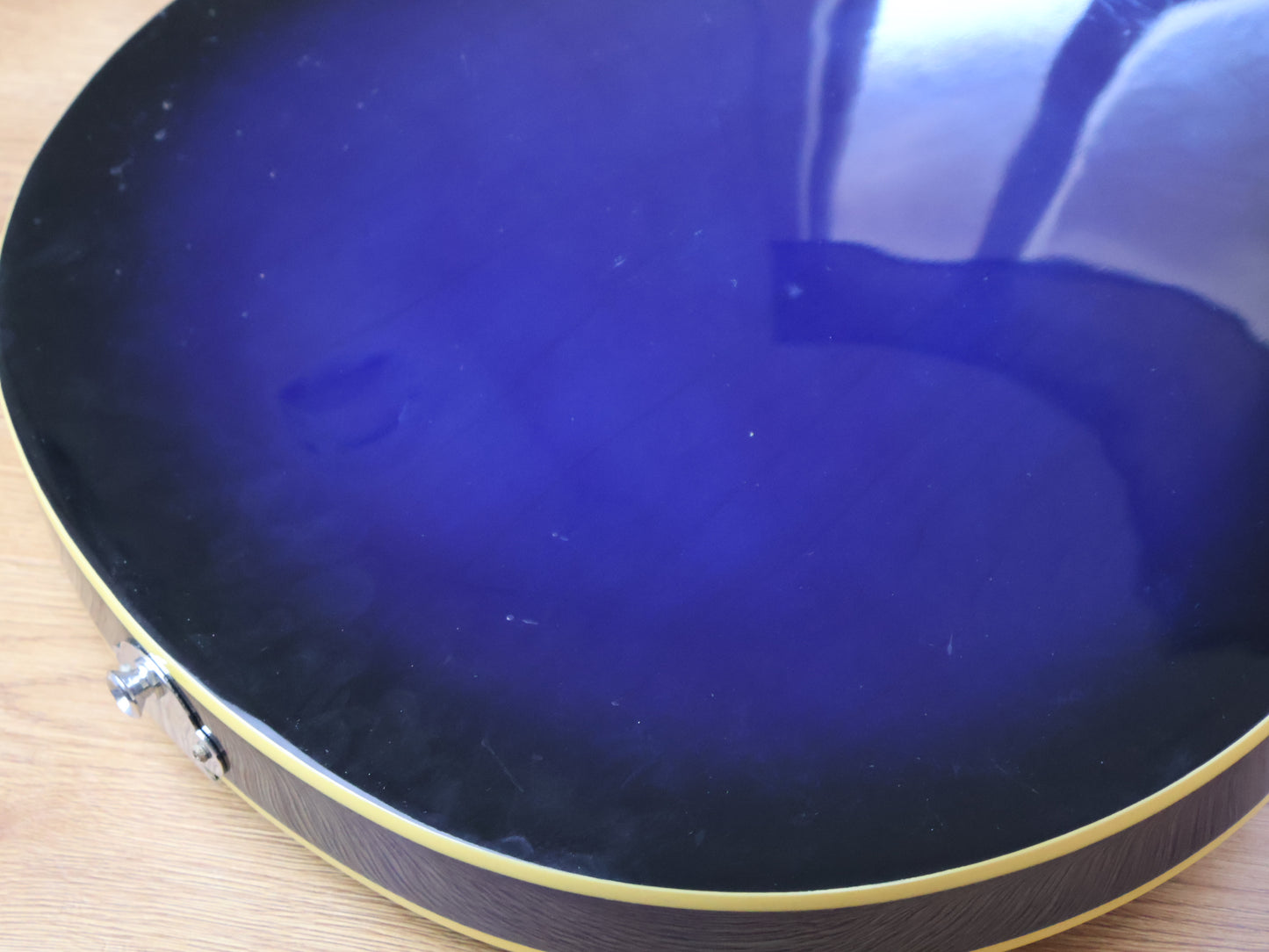 2006 Epiphone Korea ES-135BB Limited Edition Custom Shop Semi Hollowbody (Trans Blueburst)