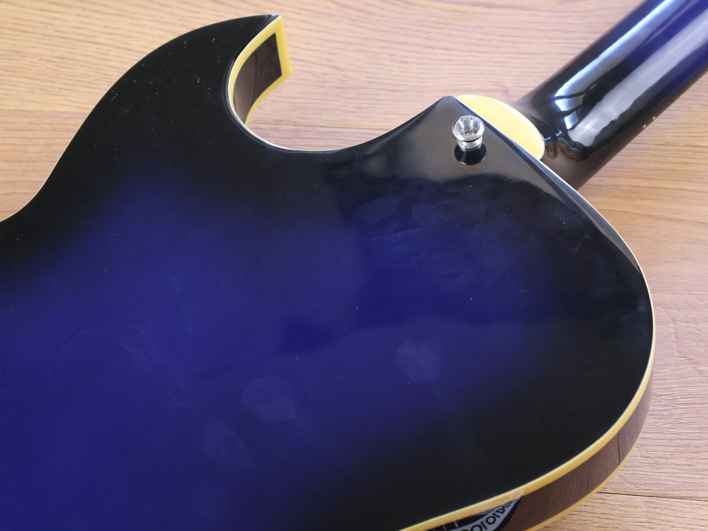 2006 Epiphone Korea ES-135BB Limited Edition Custom Shop Semi Hollowbody (Trans Blueburst)