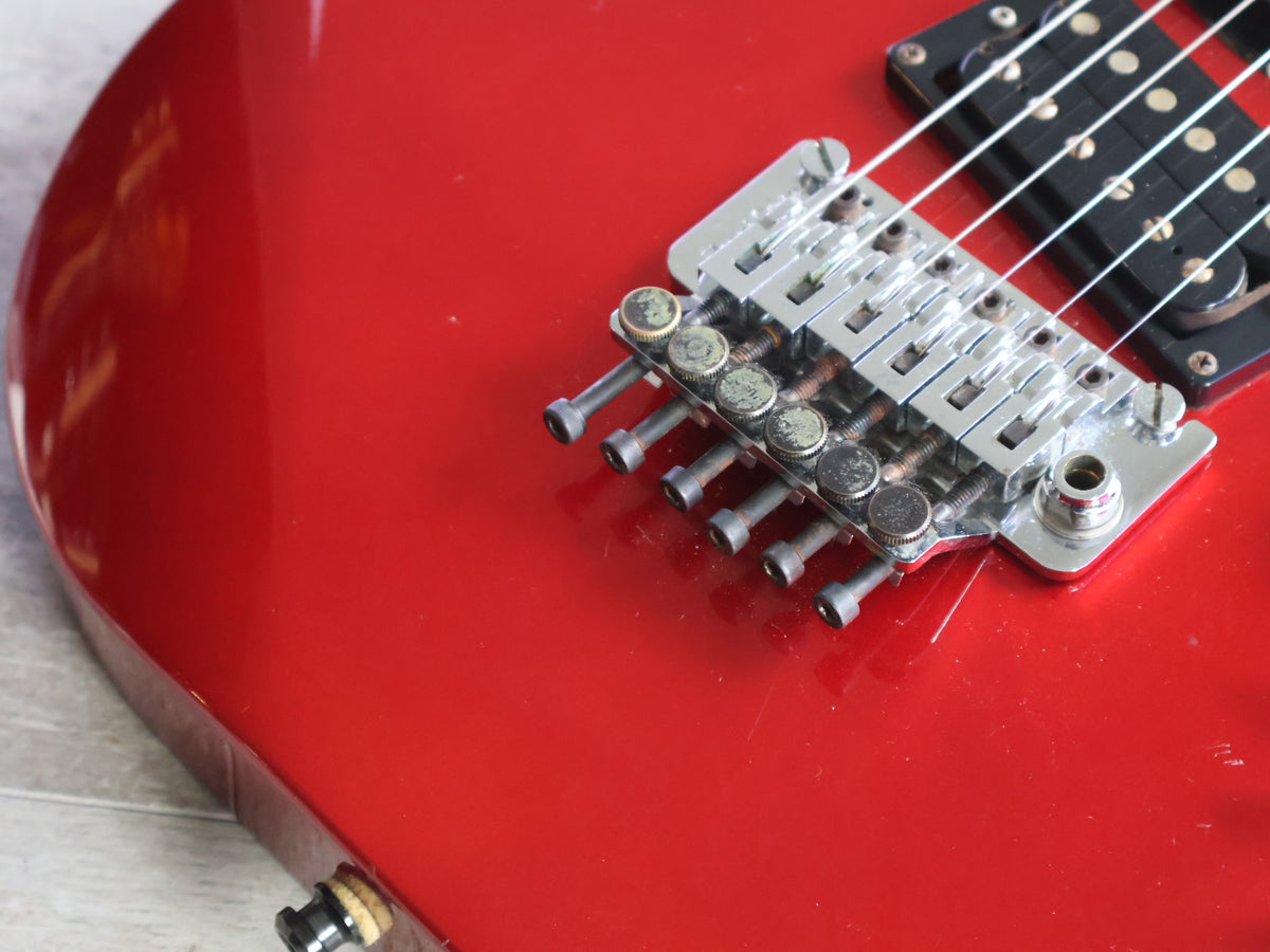 1986 Kramer (by ESP Japan) Focus 6000 HSS Superstrat (Candy Apple Red)