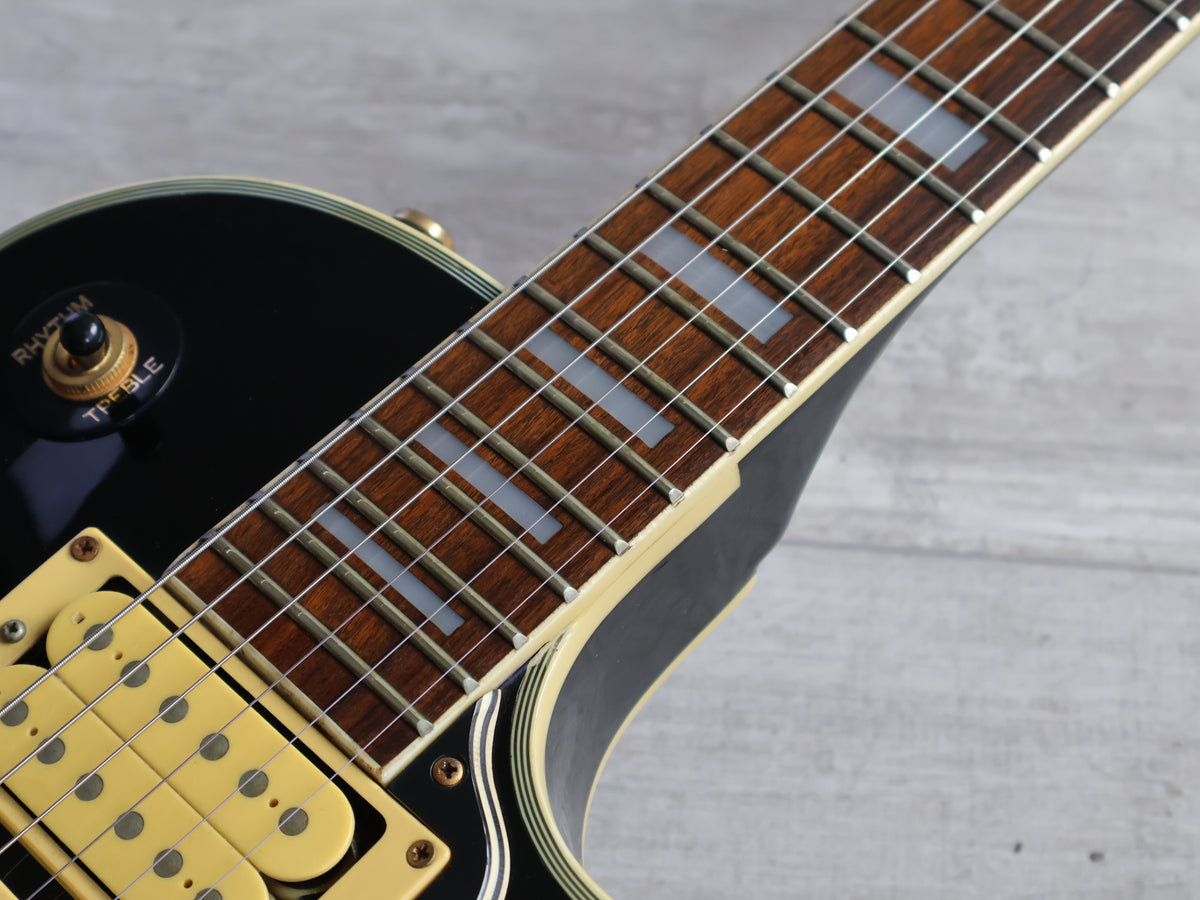 2000's Aria Pro II Black Beauty Les Paul Custom (Ebony)
