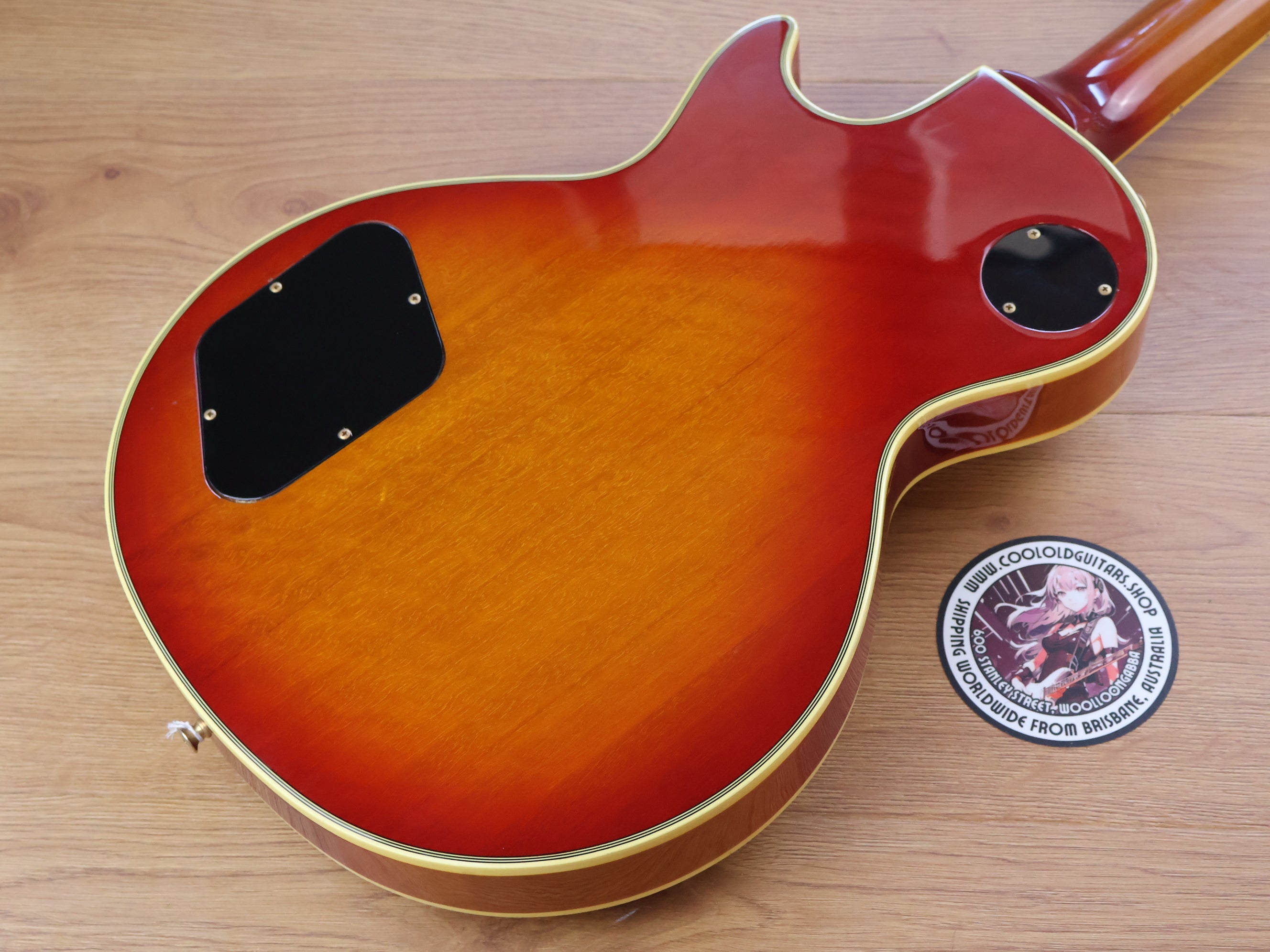 1982 Greco Japan EGC68-50 '68 Reissue Les Paul Custom (Cherry