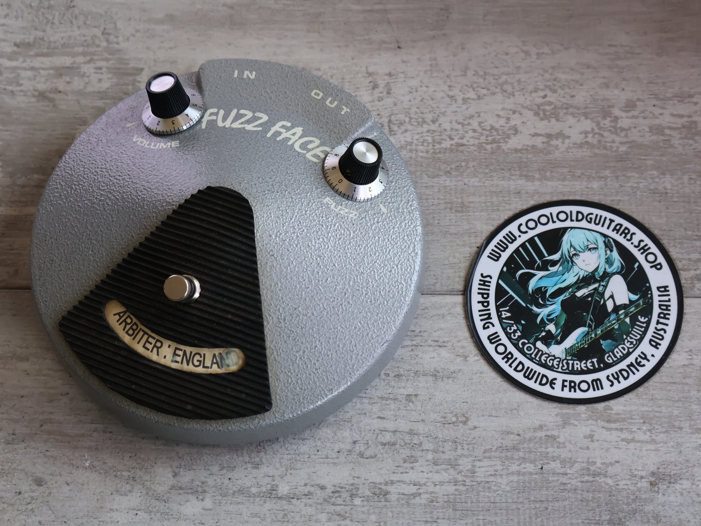 1990's Dallas Arbiter Fuzz Face w/AC128's (Denis Cornell Reissue)