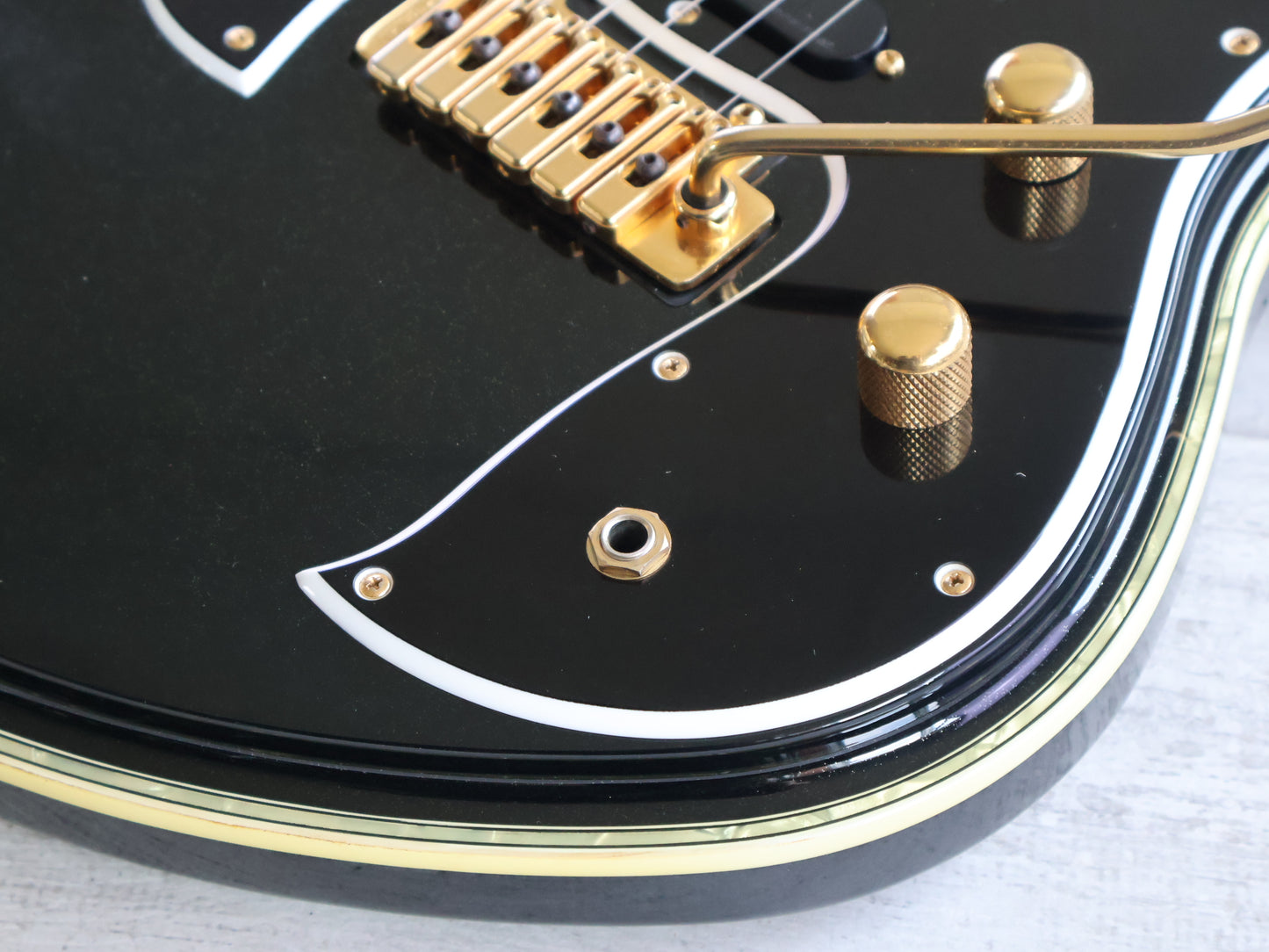 2007 Guyatone Japan LG-2100M MK-IV "Sharp 5" Reissue (Metallic Black)