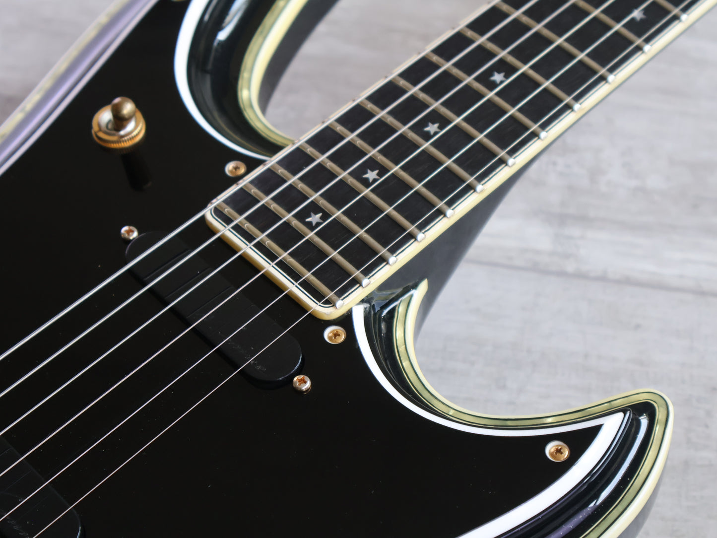 2007 Guyatone Japan LG-2100M MK-IV "Sharp 5" Reissue (Metallic Black)