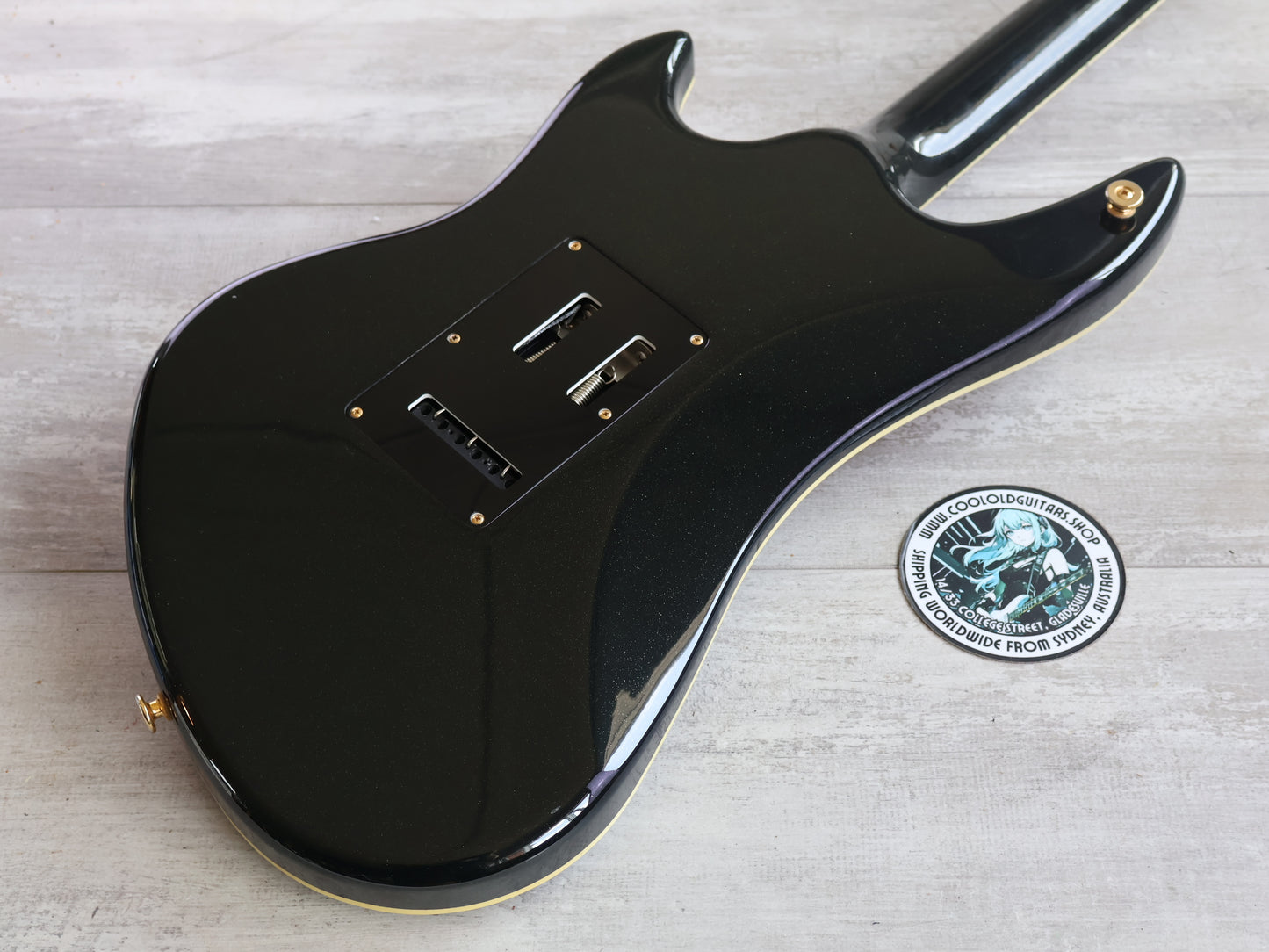 2007 Guyatone Japan LG-2100M MK-IV "Sharp 5" Reissue (Metallic Black)