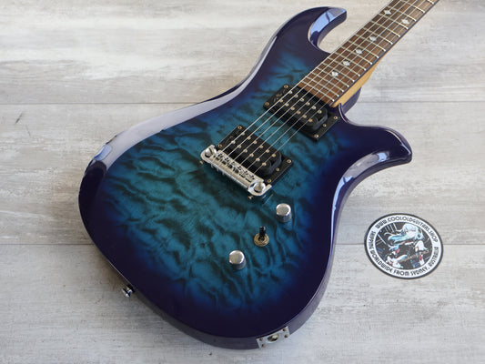 2000's BC Rich Eagle (Aquamarine Sunburst)