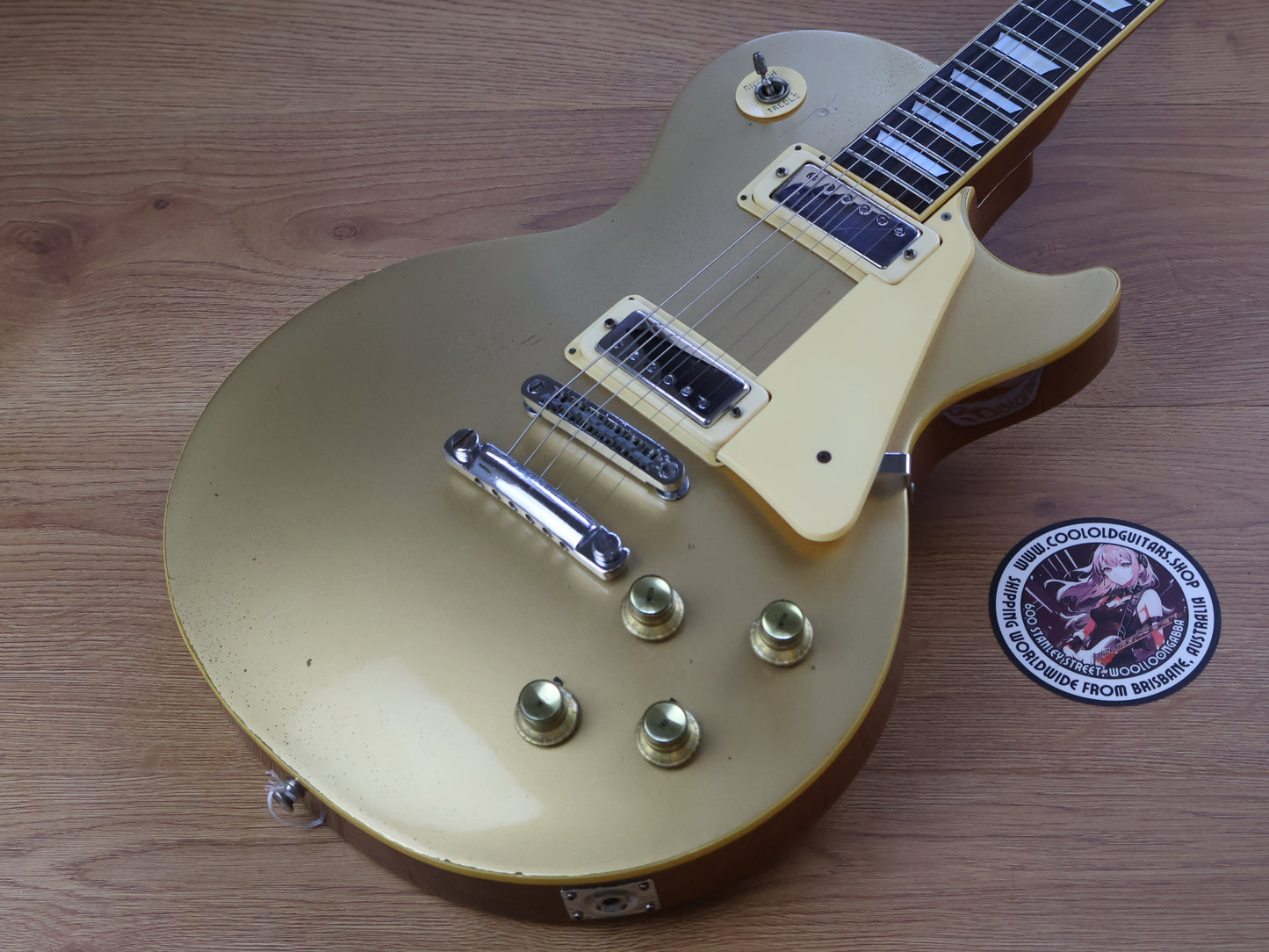 1975 Greco Japan EG-550GS Les Paul Deluxe (Goldtop)