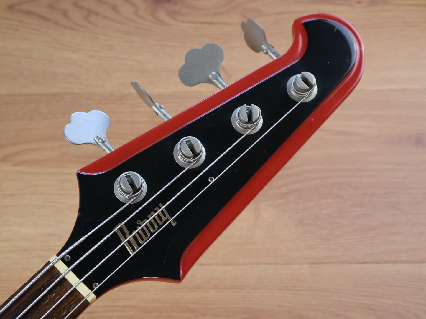 1987 Burny (by Fernandes Japan) TB-70 Thunderbird Bass (Fire Red)