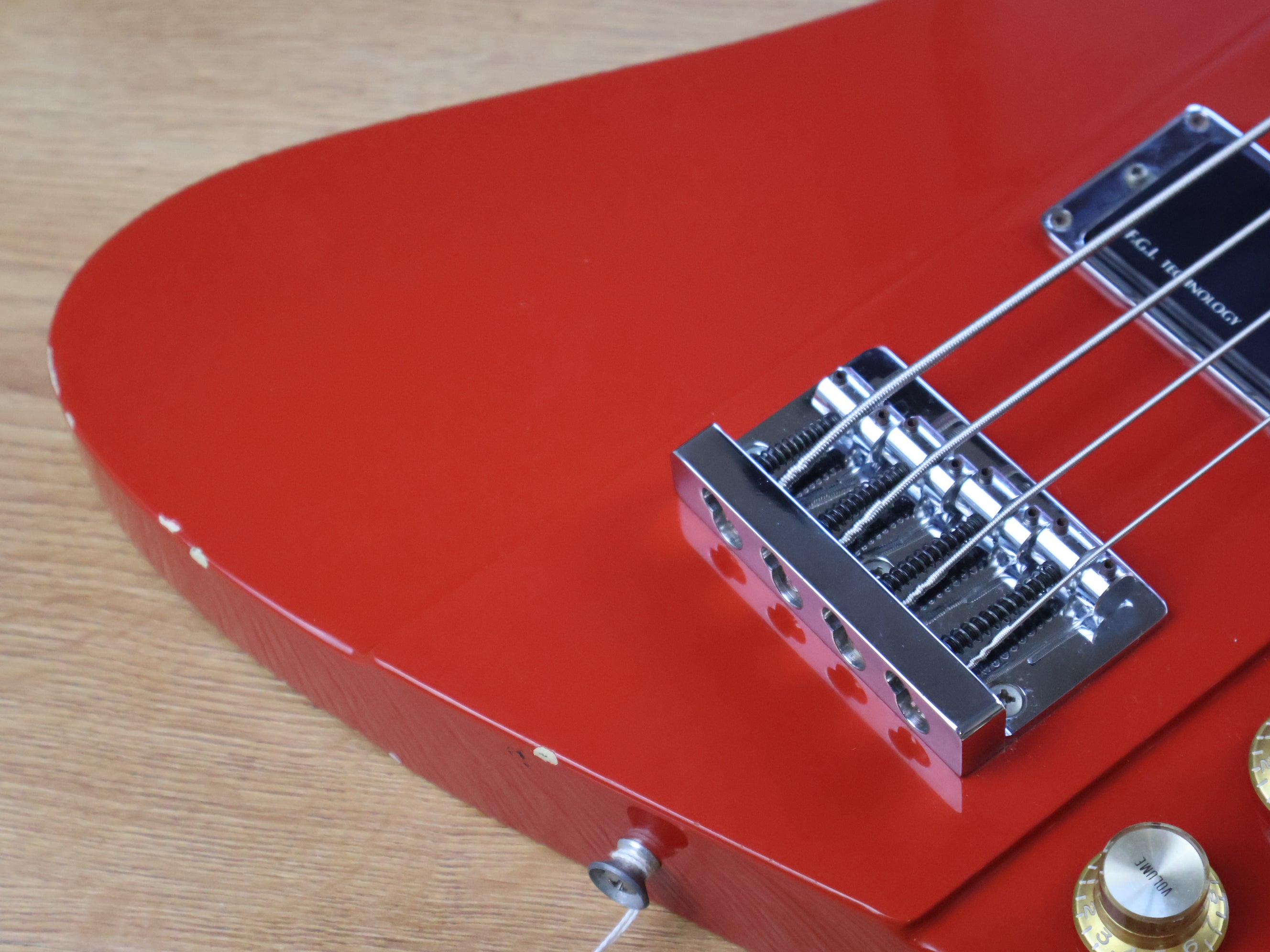 ベース FERNANDES BURNY TB-70 Thunderbird 1987 Burny (by Fernandes Japan) TB-70 Thunderbird Bass (Fire Red