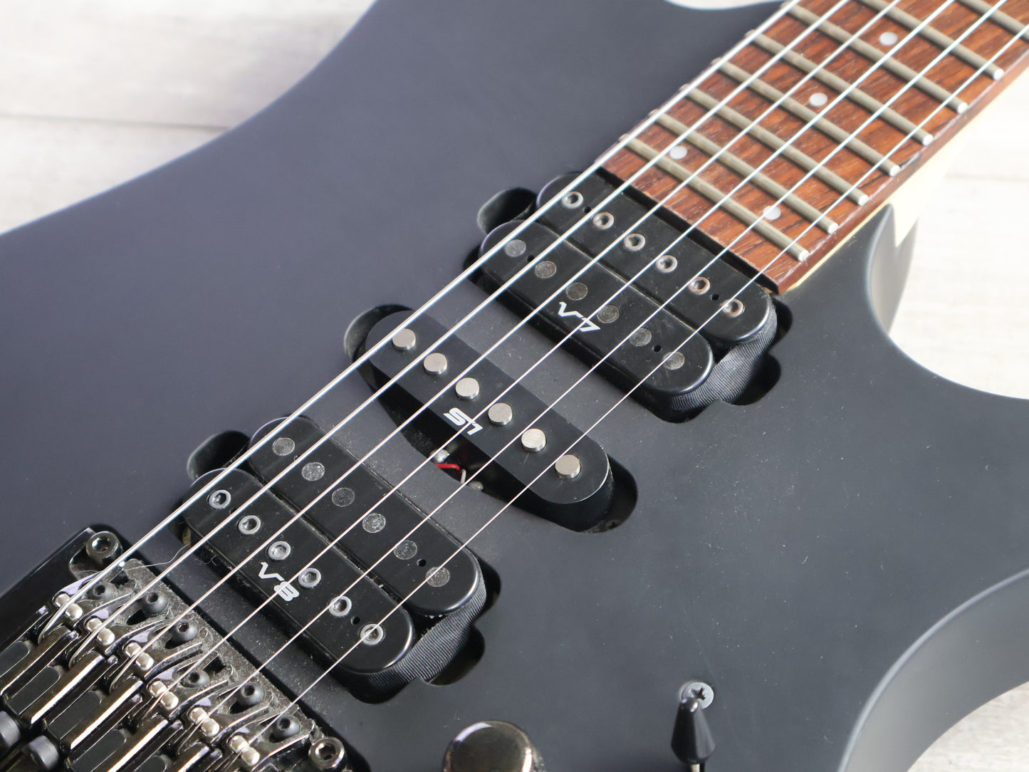 2008 Ibanez Japan RG1570 J-Craft Prestige HSH Superstrat (Suede Black)