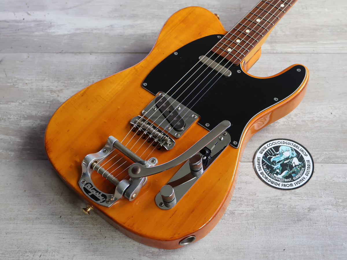 1989 Fender Japan TL62-65 '62 Reissue Telecaster w/Bigsby (Charcoal Burst)