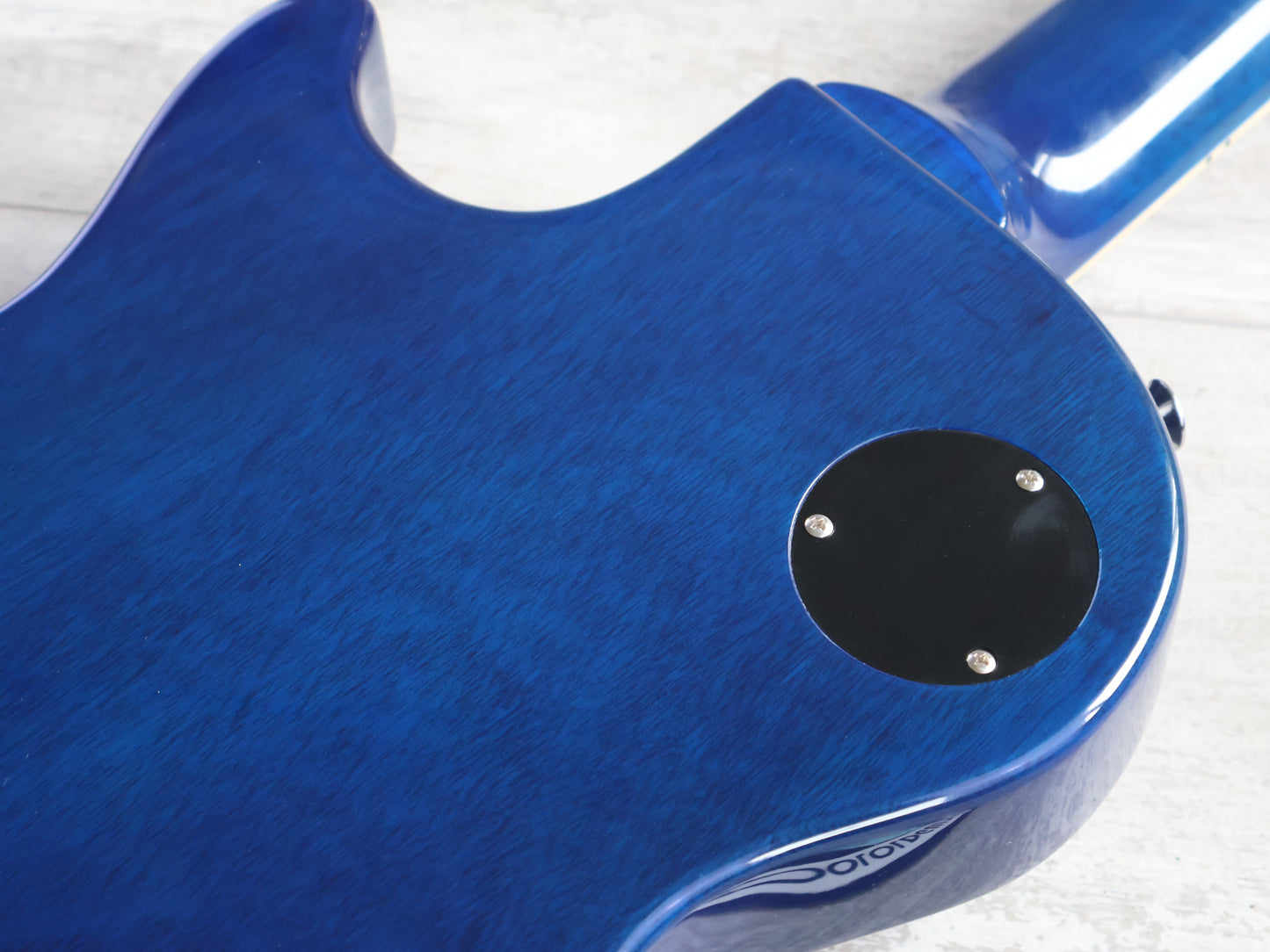 Blitz by Aria Pro II Leopard Les Paul Special (Blueberry Burst)