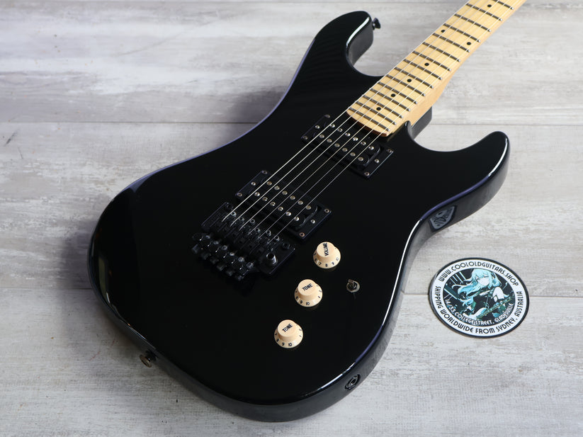 Kramer Pacer Classic w/Stainless Steel Frets (Black) – Cool Old Guitars