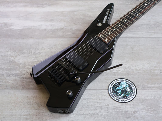 1987 Yamaha Japan GX-1 Headless Neckthrough Guitar (Black)