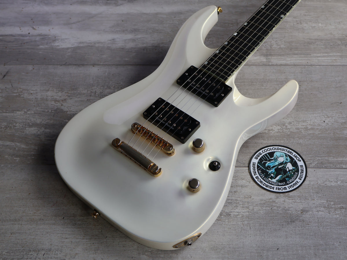 2012 ESP Japan Horizon II Kiso Custom Shop Superstrat (Pearl White)