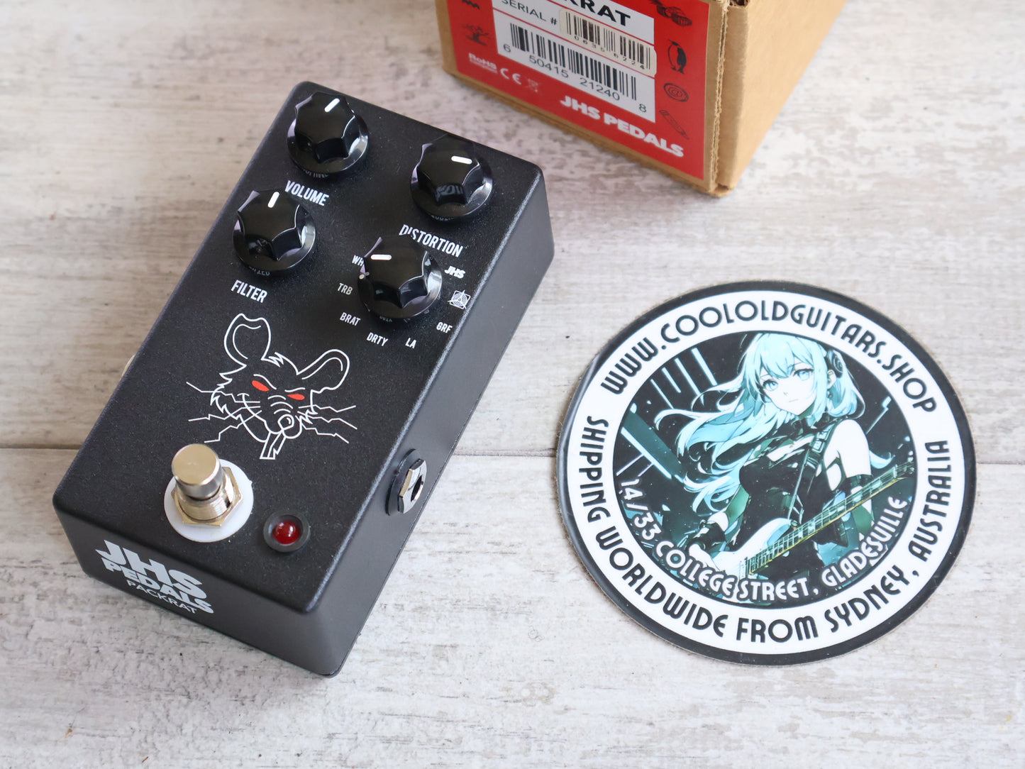 JHS PackRat Multi Distortion Effects Pedal