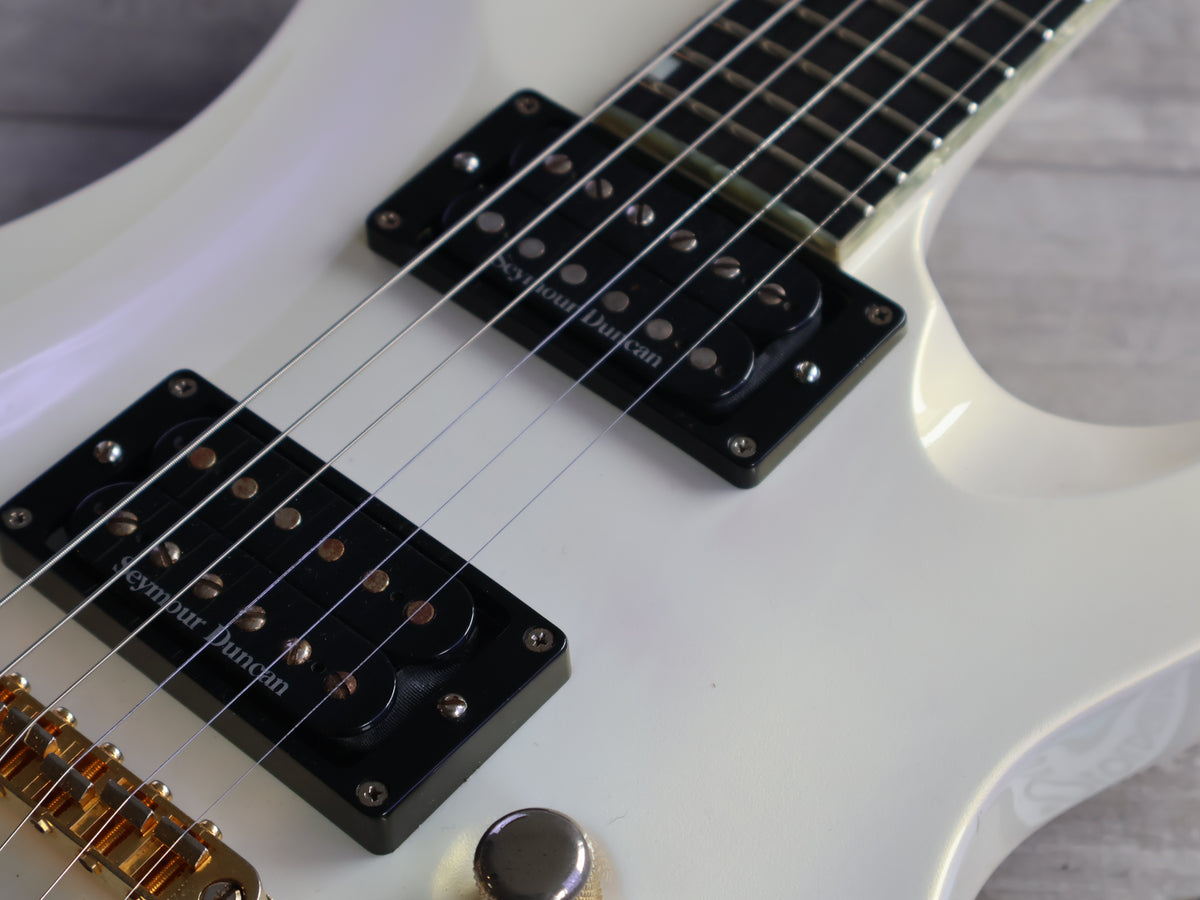 2012 ESP Japan Horizon II Kiso Custom Shop Superstrat (Pearl White)