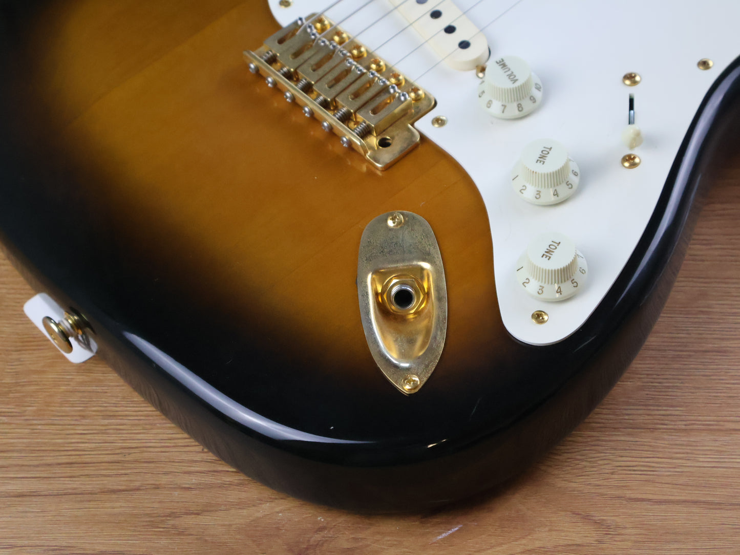 1989 Fender Japan '57 Reissue Stratocaster w/EMG's (Sunburst)
