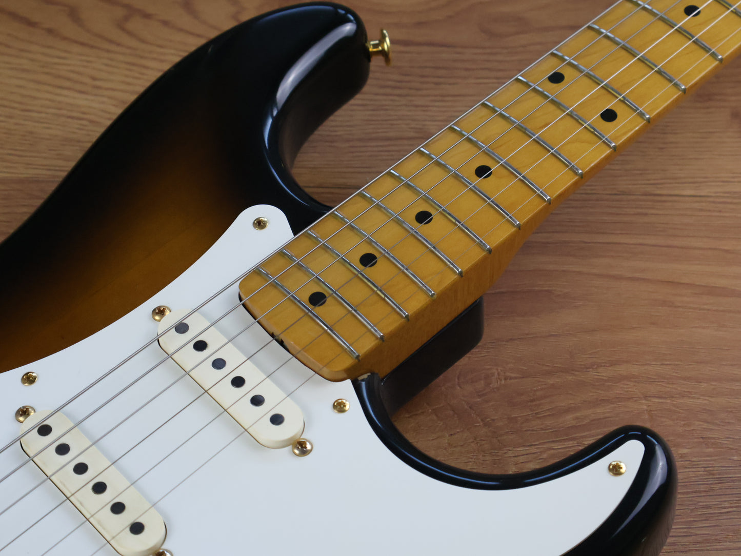 1989 Fender Japan '57 Reissue Stratocaster w/EMG's (Sunburst)
