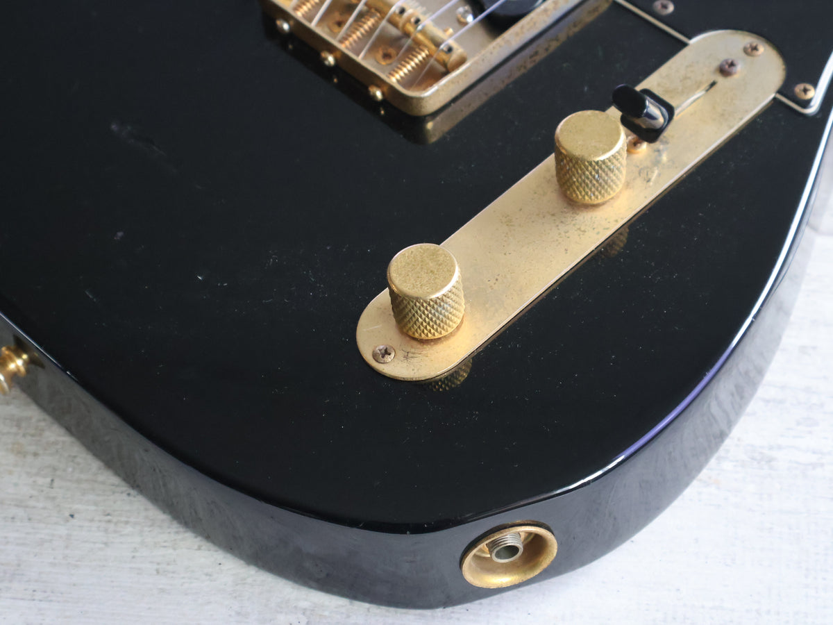 1988 Fender Japan TLG80-60 Vintage Telecaster (Black & Gold)
