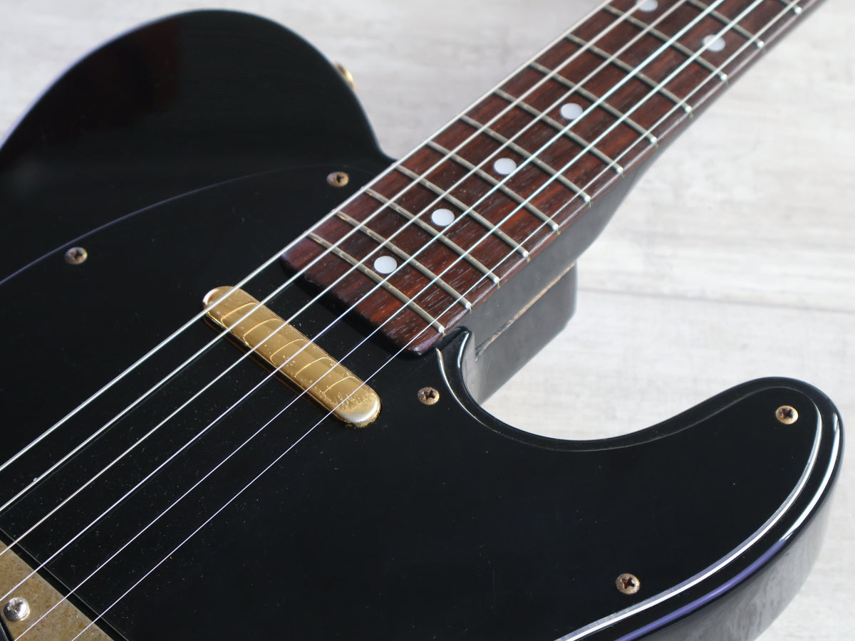 1988 Fender Japan TLG80-60 Vintage Telecaster (Black & Gold)
