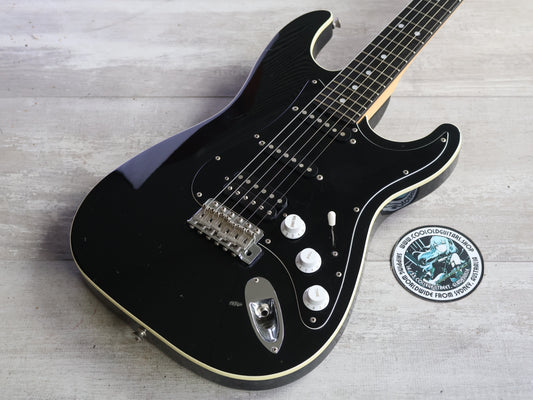 2010 Fender Japan AST-M/SSH Aerodyne Medium Scale Stratocaster (Black)
