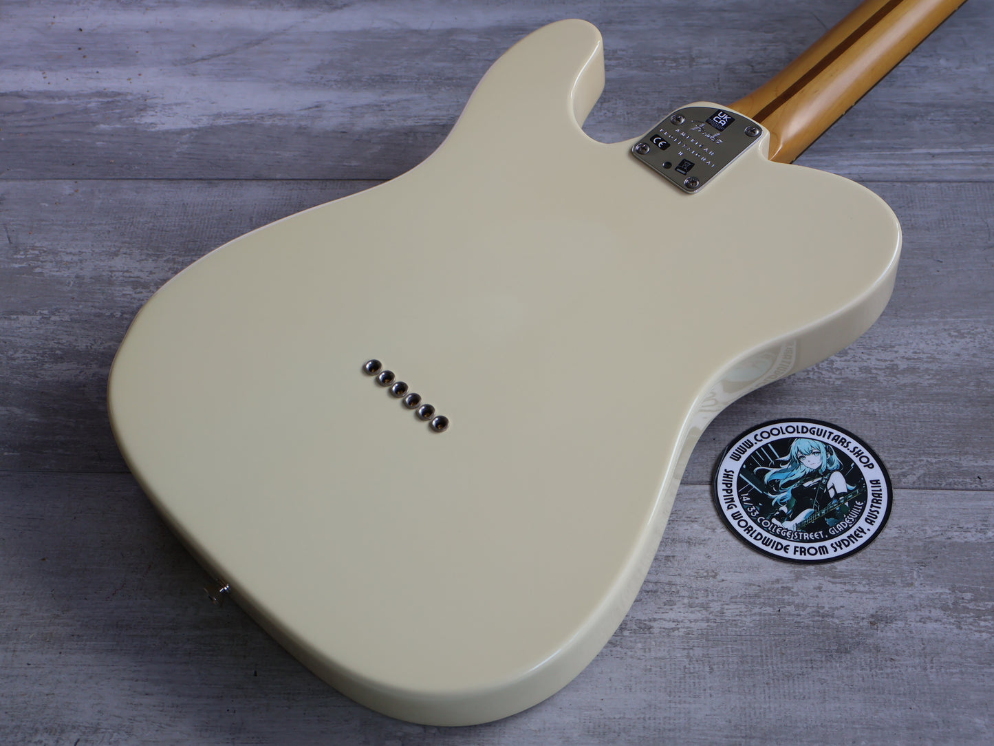 2021 Fender USA American Professional II Telecaster - Rosewood Fingerboard (Olympic White)