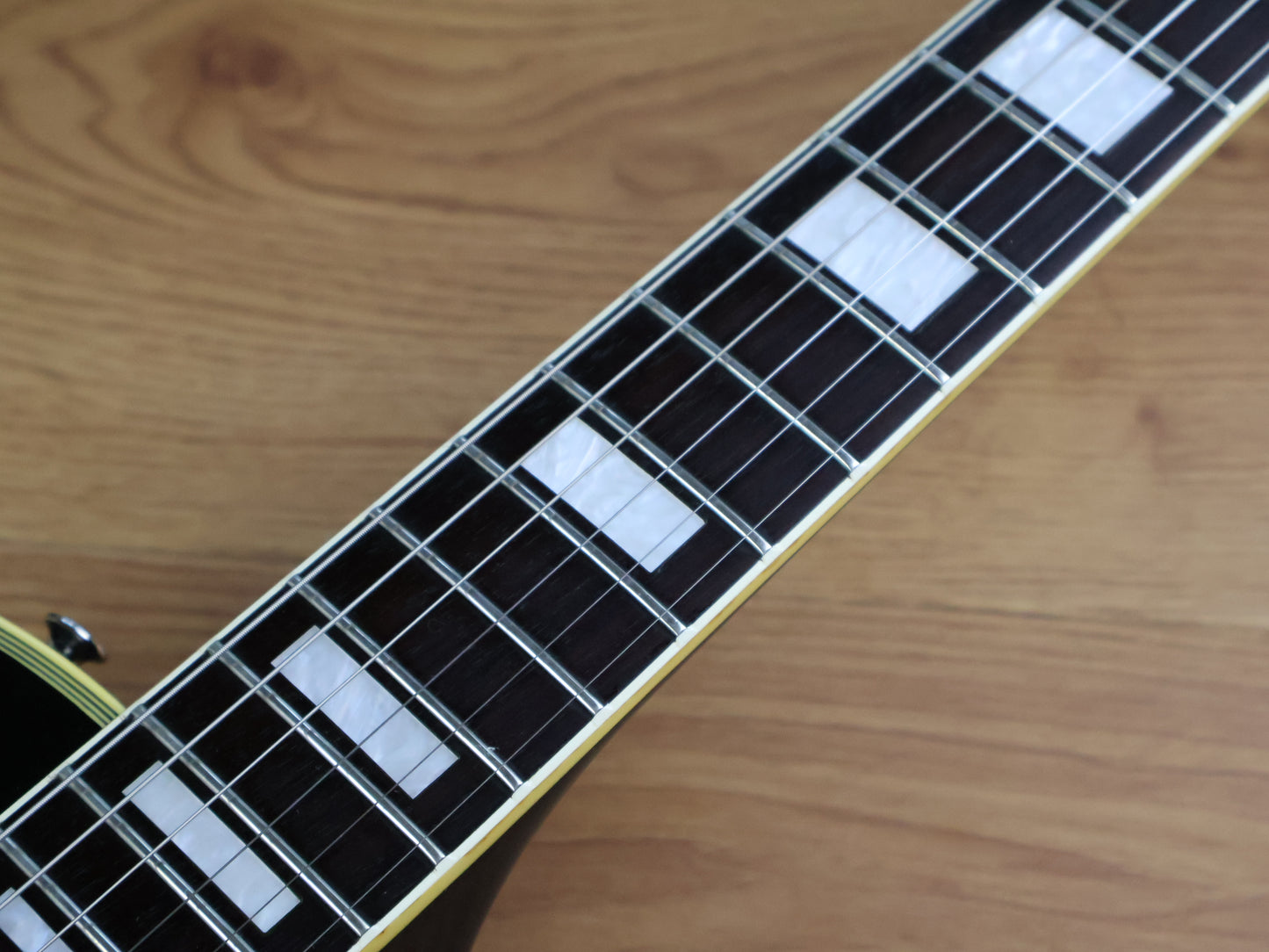 1984 Burny Japan LC-70JS John Sykes Signature Model Les Paul Custom (Ebony)