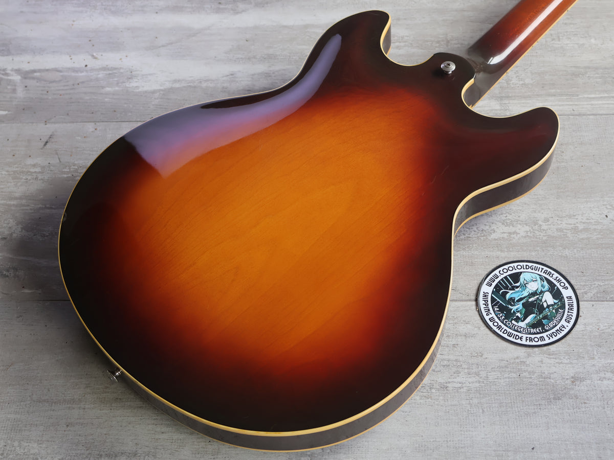 1980 Yamaha Japan SA2000S 335 Semi-Hollowbody (Brown Sunburst)