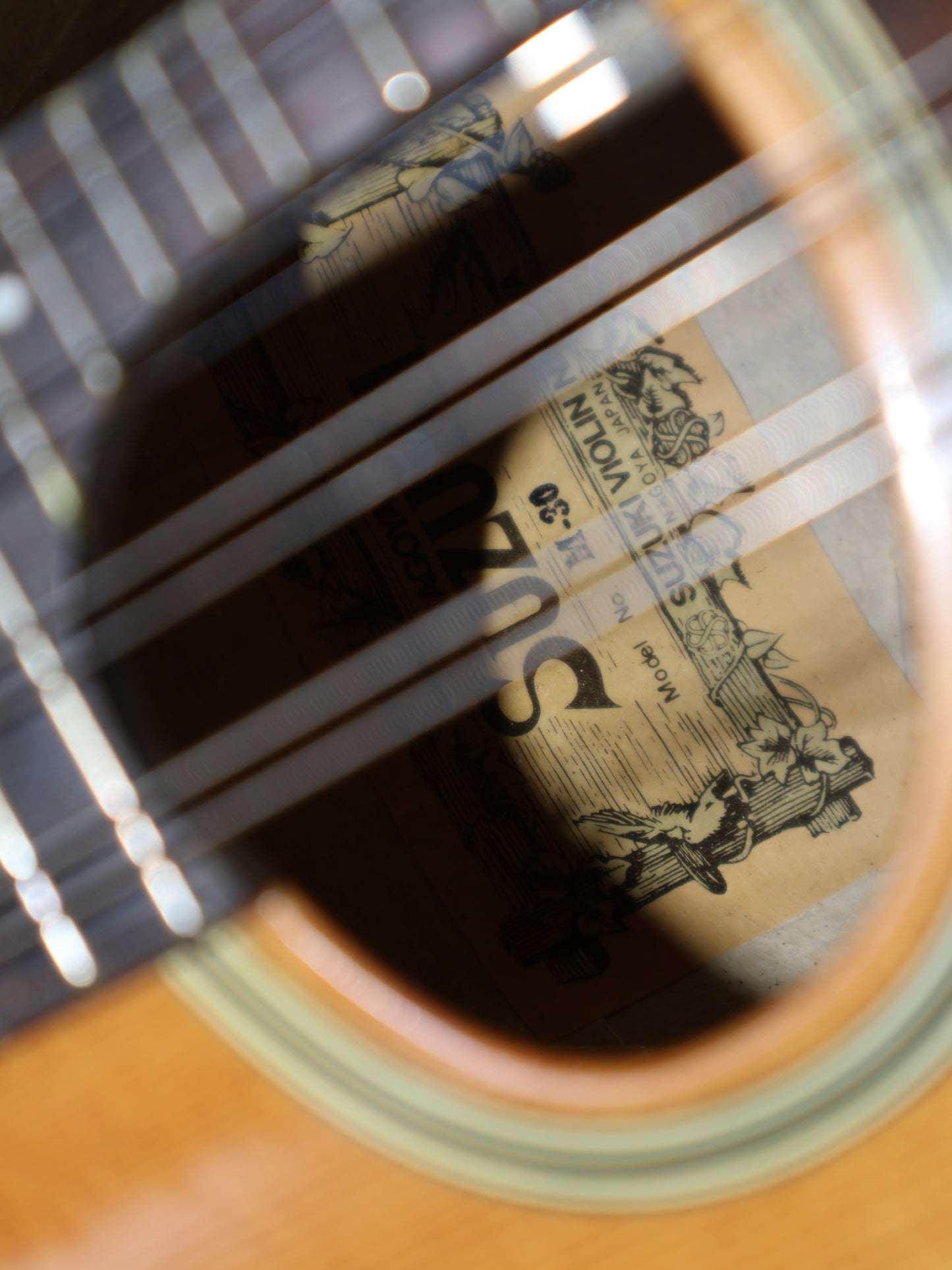 1970's Suzuki Japan M-30 Round Back Mandolin