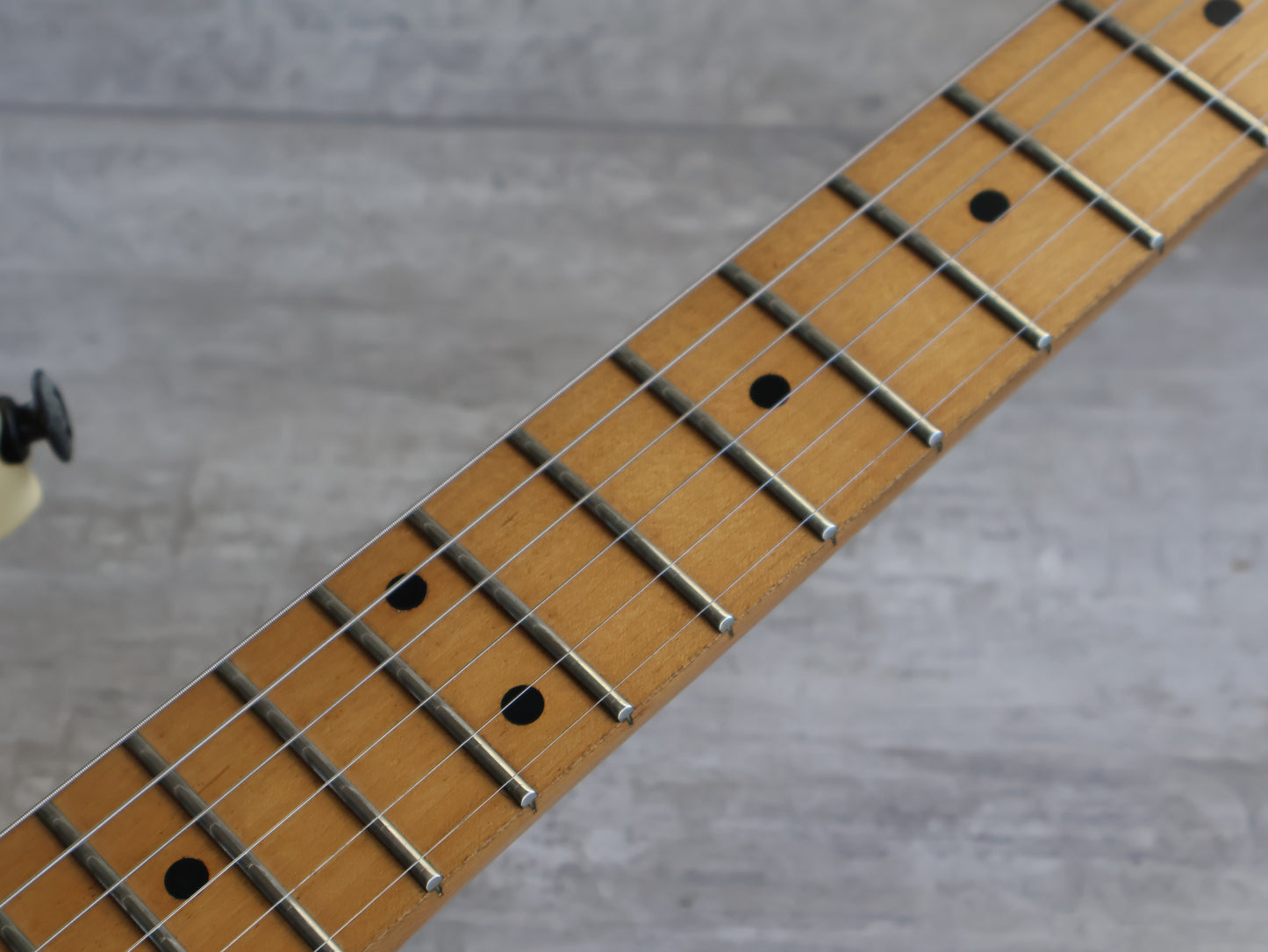 1993 Ibanez Japan RGR-550S HSH Superstrat w/Reverse Headstock (White)