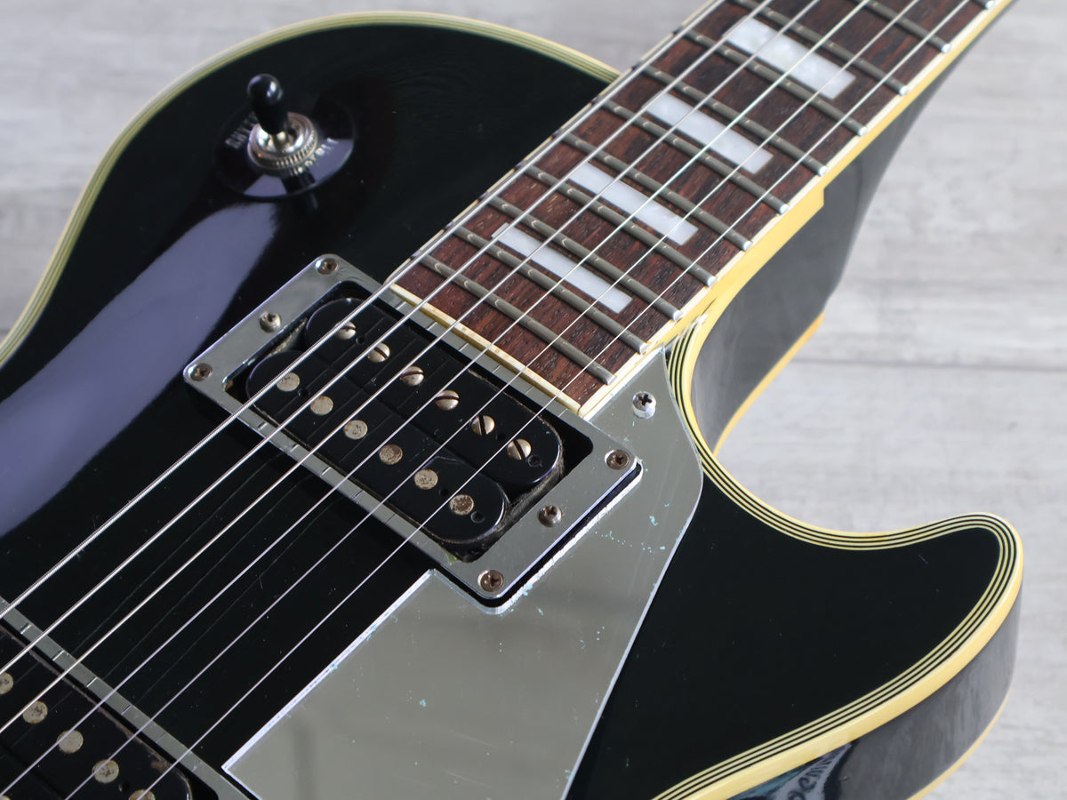 1990 Greco Japan JS-600 John Sykes Les Paul Custom (Ebony)