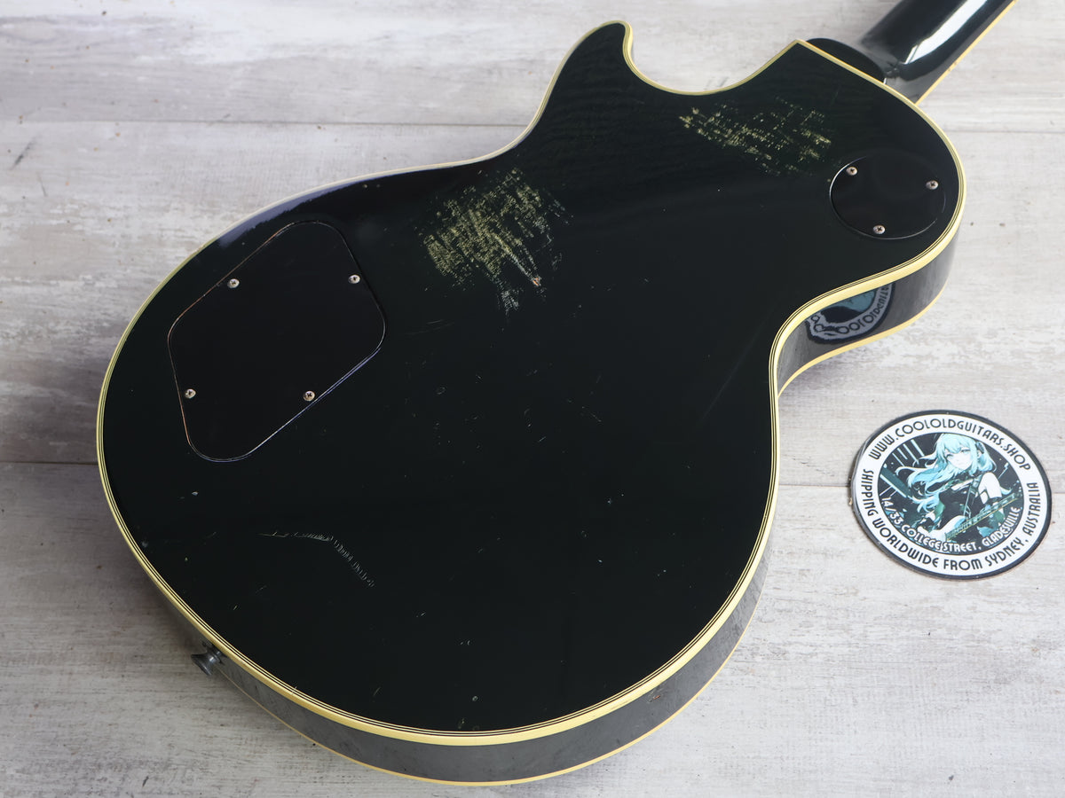 1990 Greco Japan JS-600 John Sykes Les Paul Custom (Ebony)