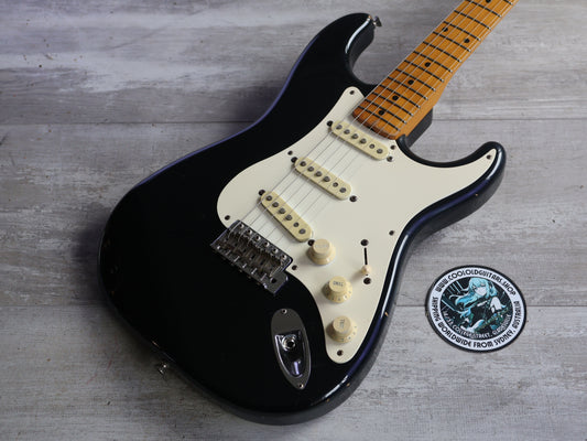 1993 Fender Japan ST57M Medium Scale '57 Reissue Stratocaster (Black)