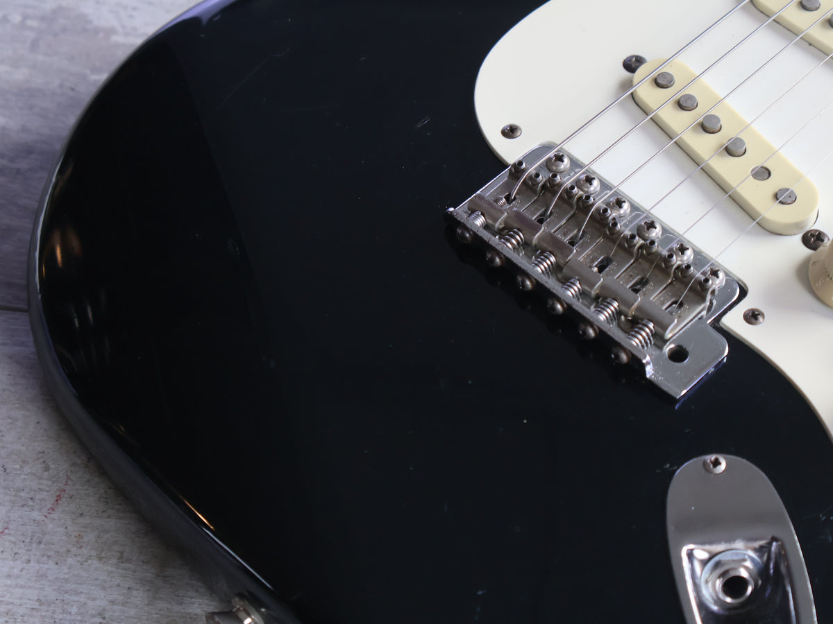 1993 Fender Japan ST57M Medium Scale '57 Reissue Stratocaster (Black)